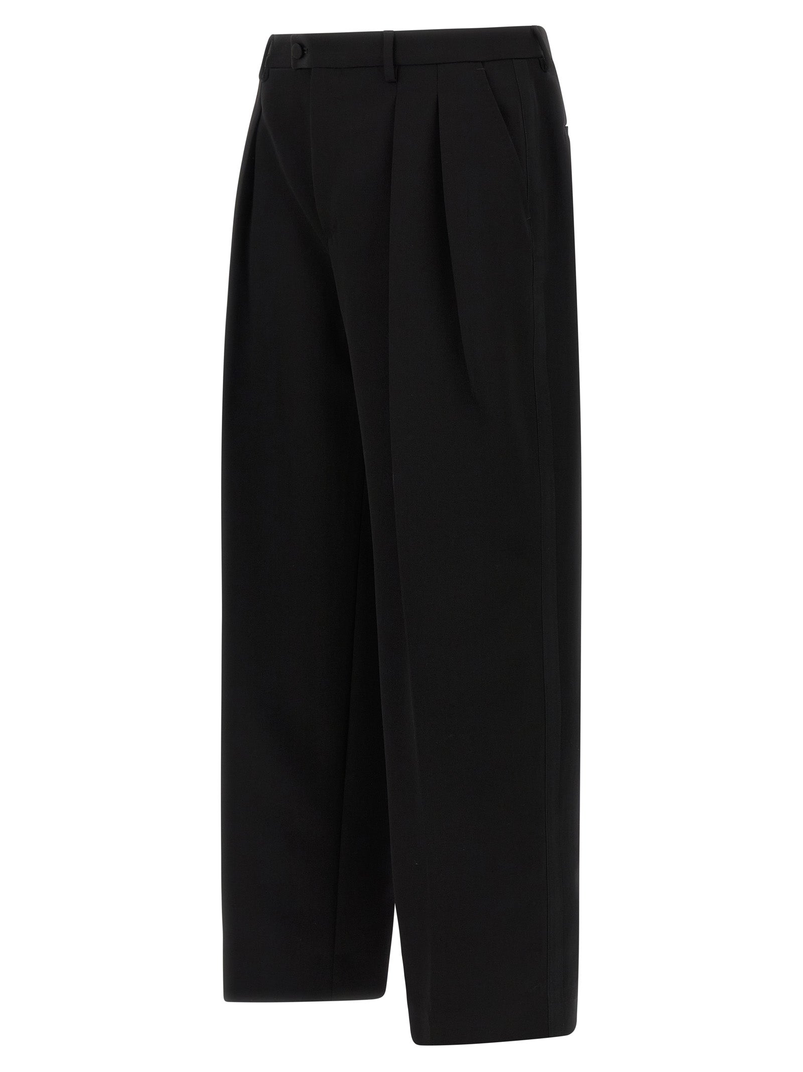 Dolce & Gabbana Men Satin Band Pants DOLCE & GABBANA