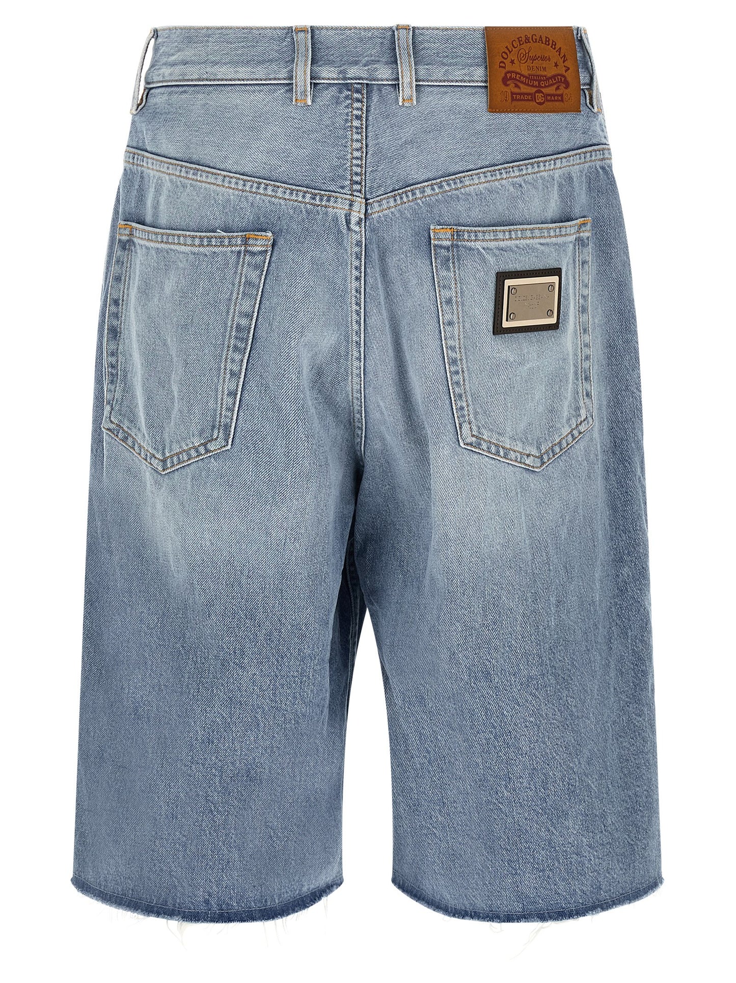Dolce & Gabbana Men Denim Bermuda Shorts DOLCE & GABBANA