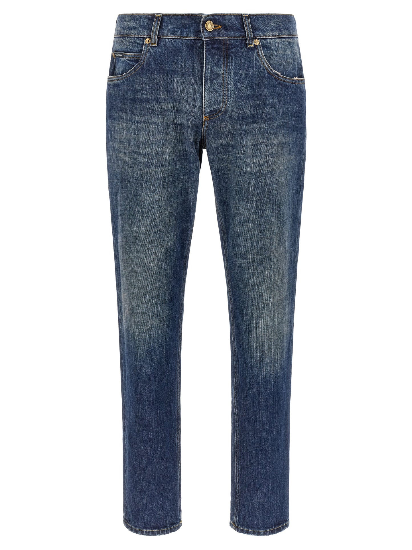 Dolce & Gabbana Men Logo Plaque Jeans DOLCE & GABBANA