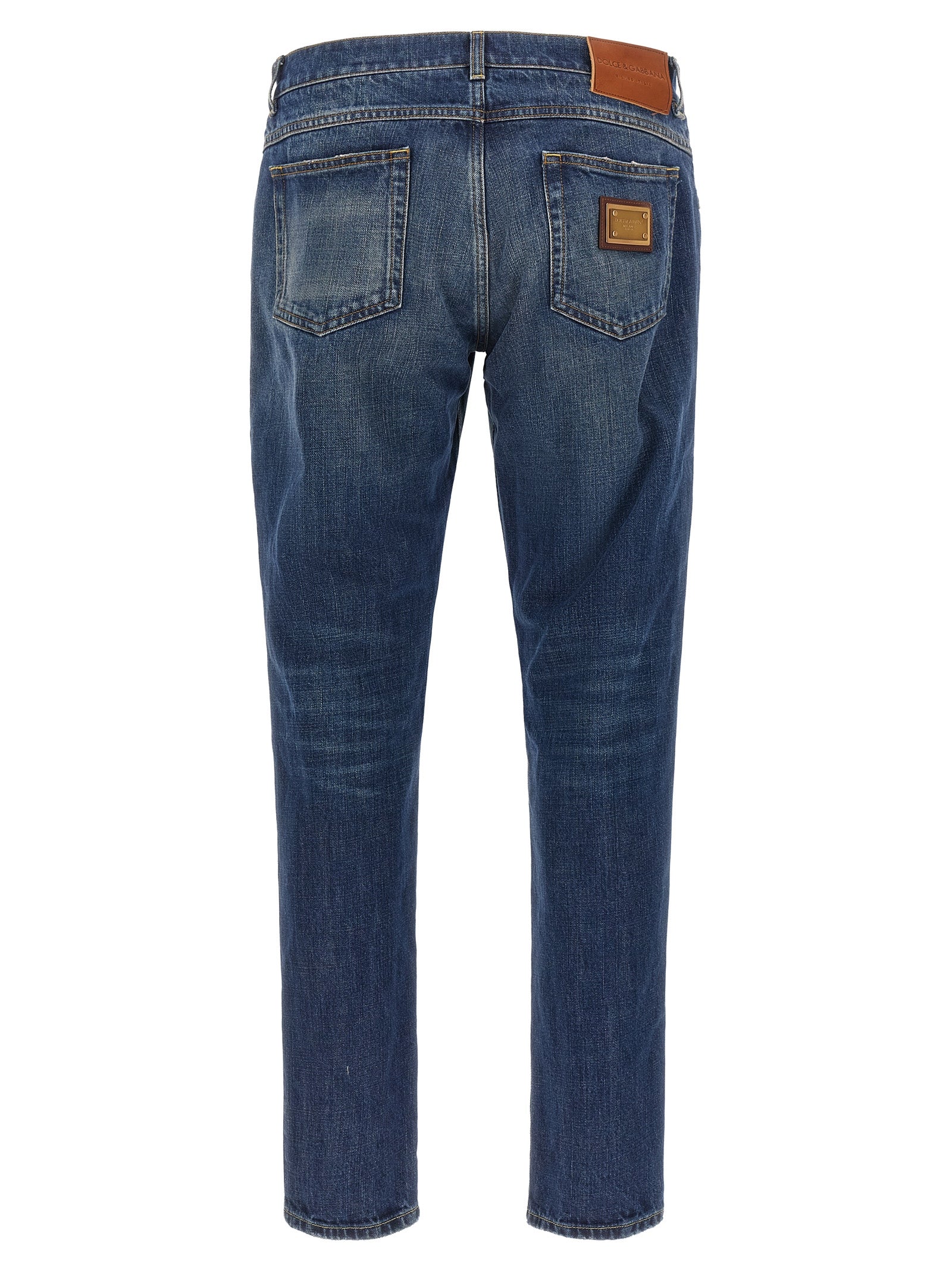 Dolce & Gabbana Men Logo Plaque Jeans DOLCE & GABBANA