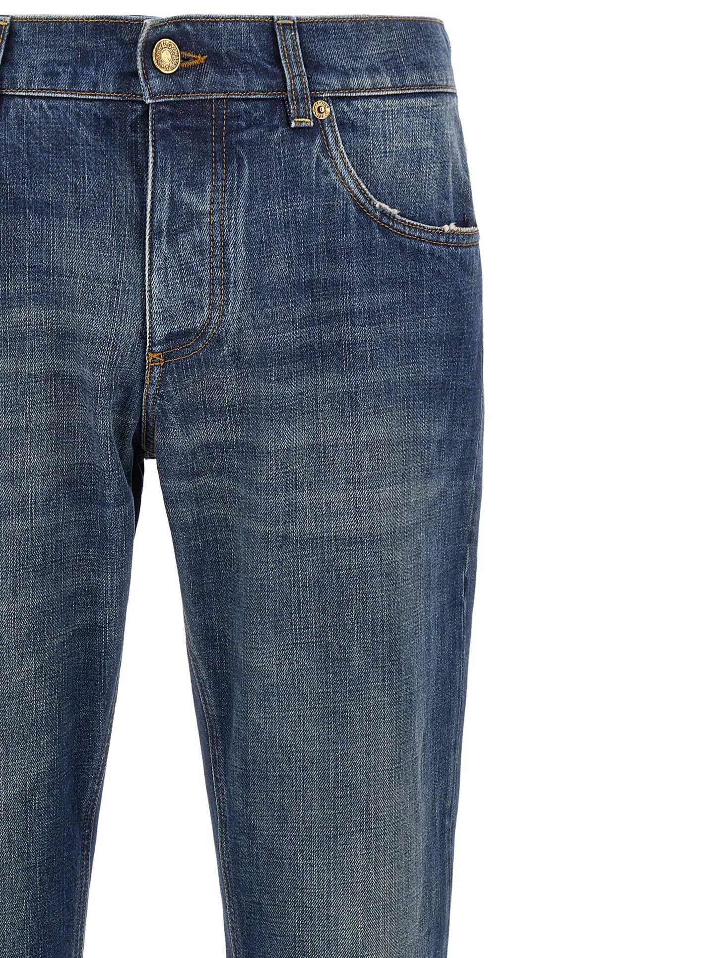 Dolce & Gabbana Men Logo Plaque Jeans DOLCE & GABBANA