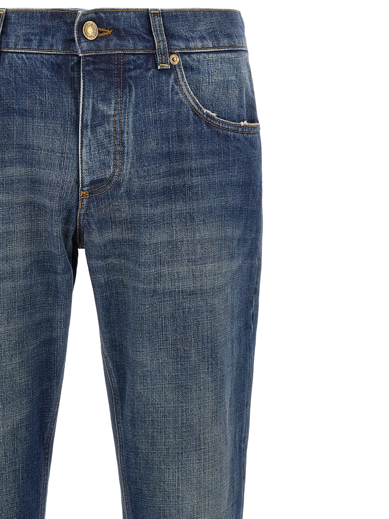 Dolce & Gabbana Men Logo Plaque Jeans DOLCE & GABBANA