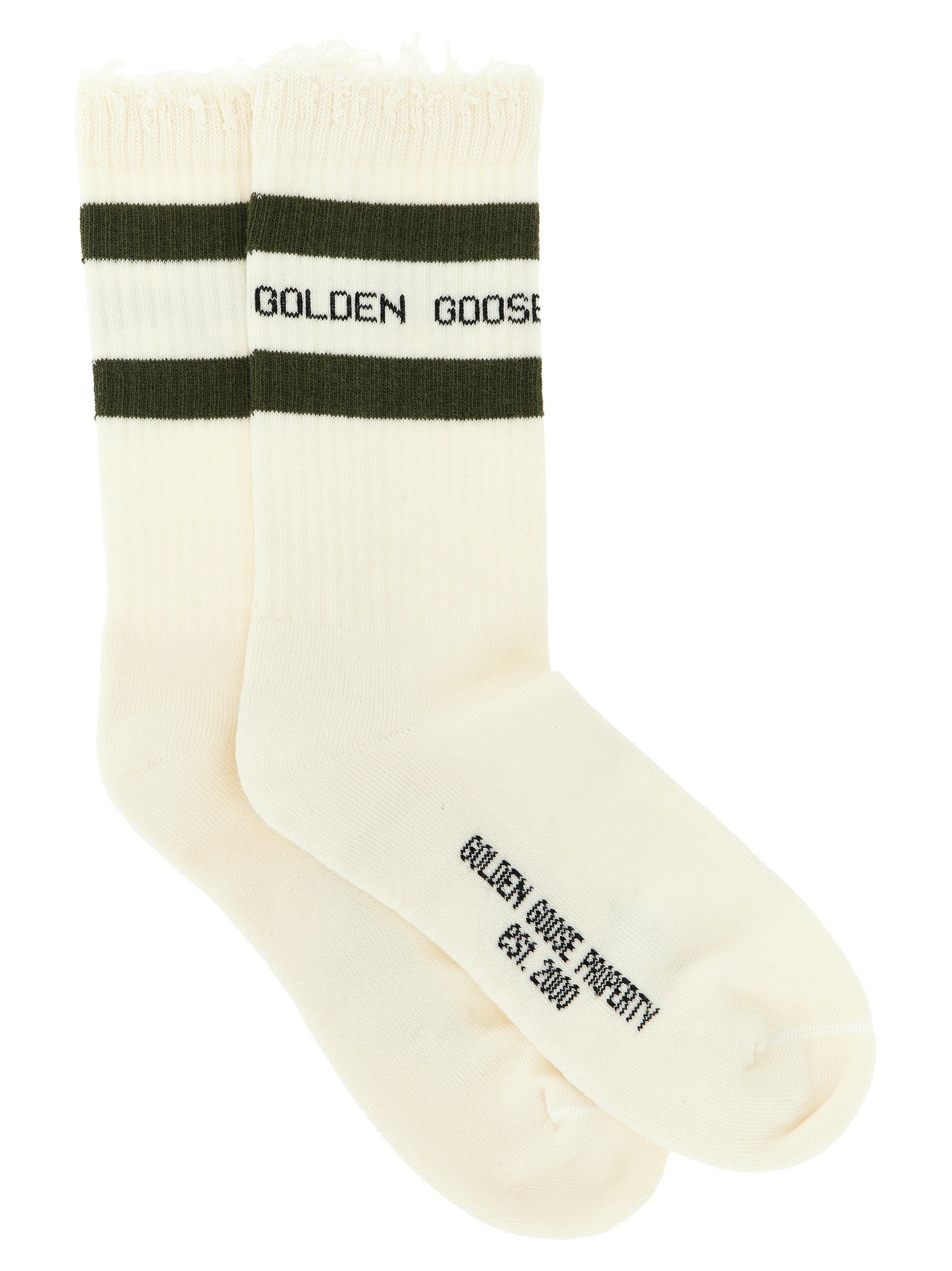 Golden Goose Women Distressed Socks GOLDEN GOOSE
