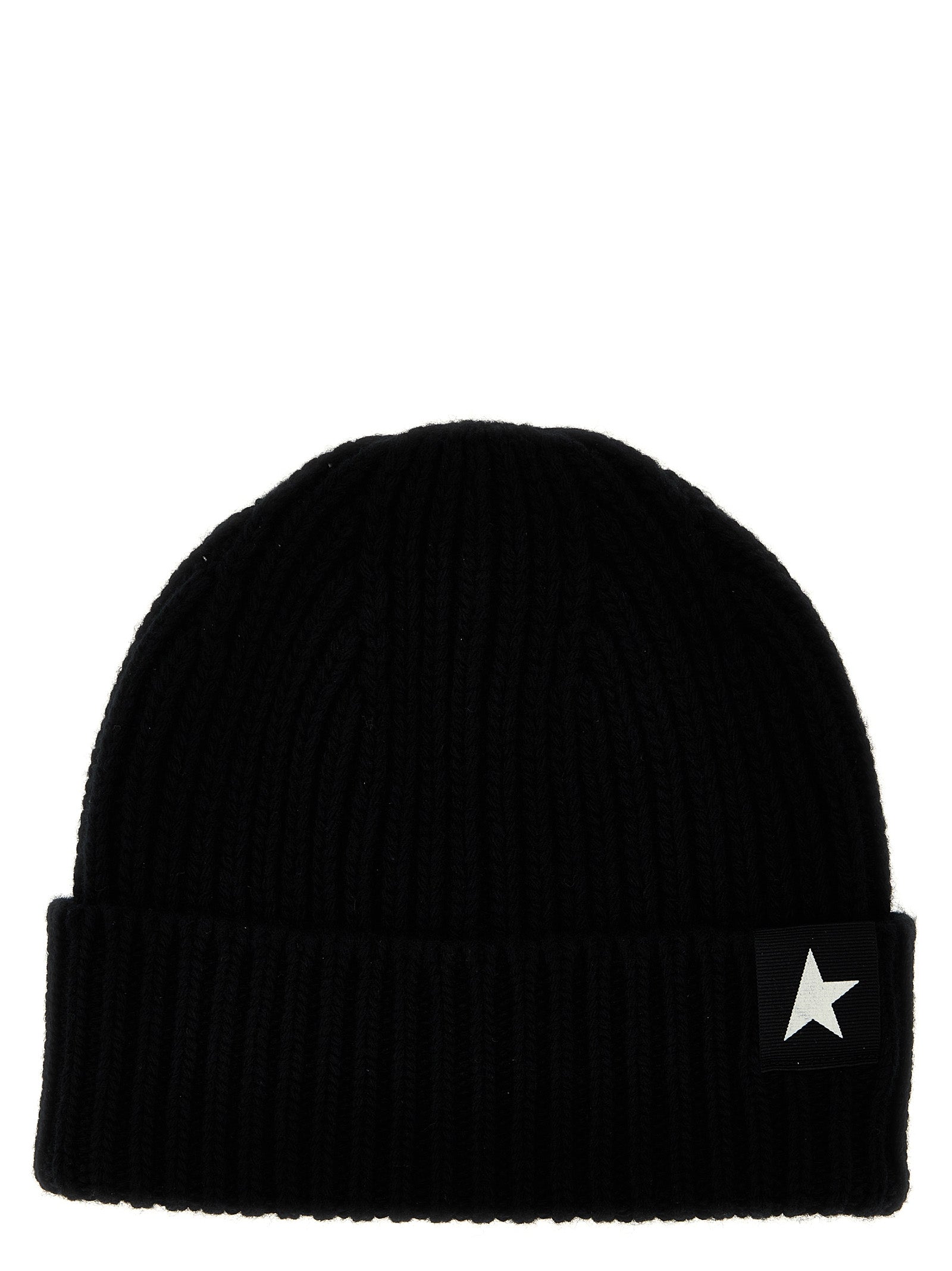 Golden Goose Men Logo Label Beanie GOLDEN GOOSE