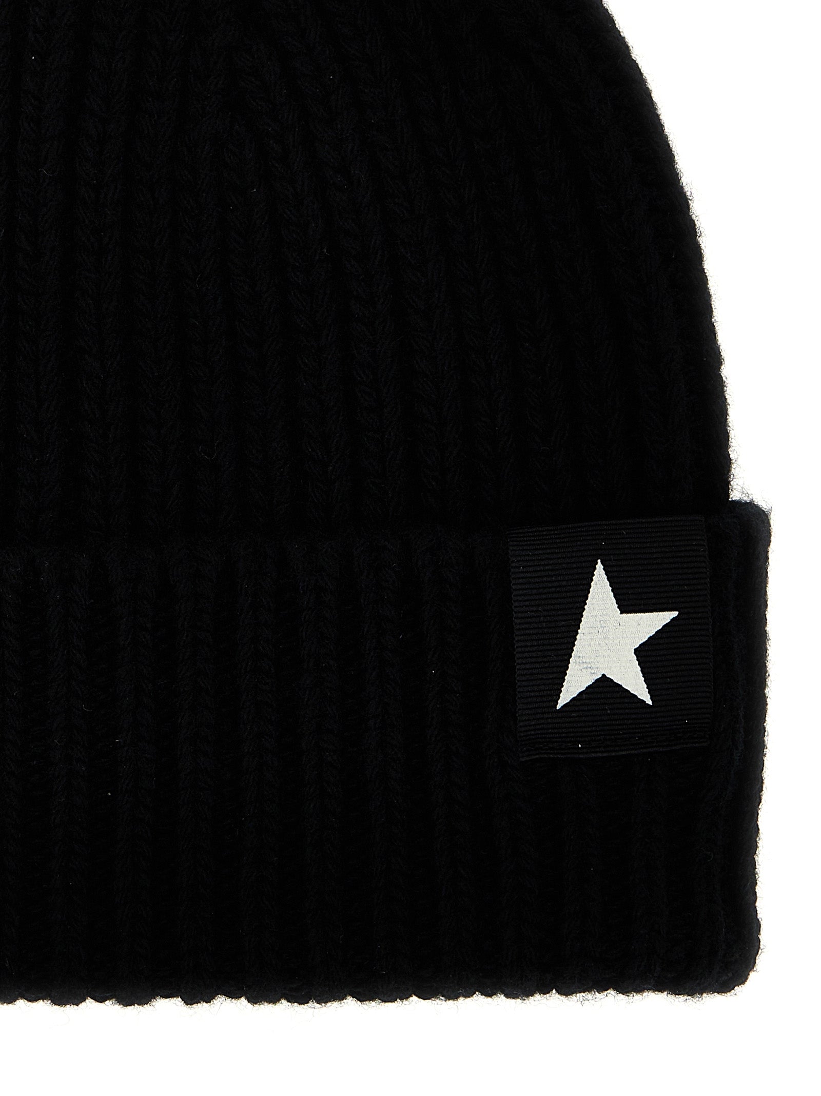Golden Goose Men Logo Label Beanie GOLDEN GOOSE