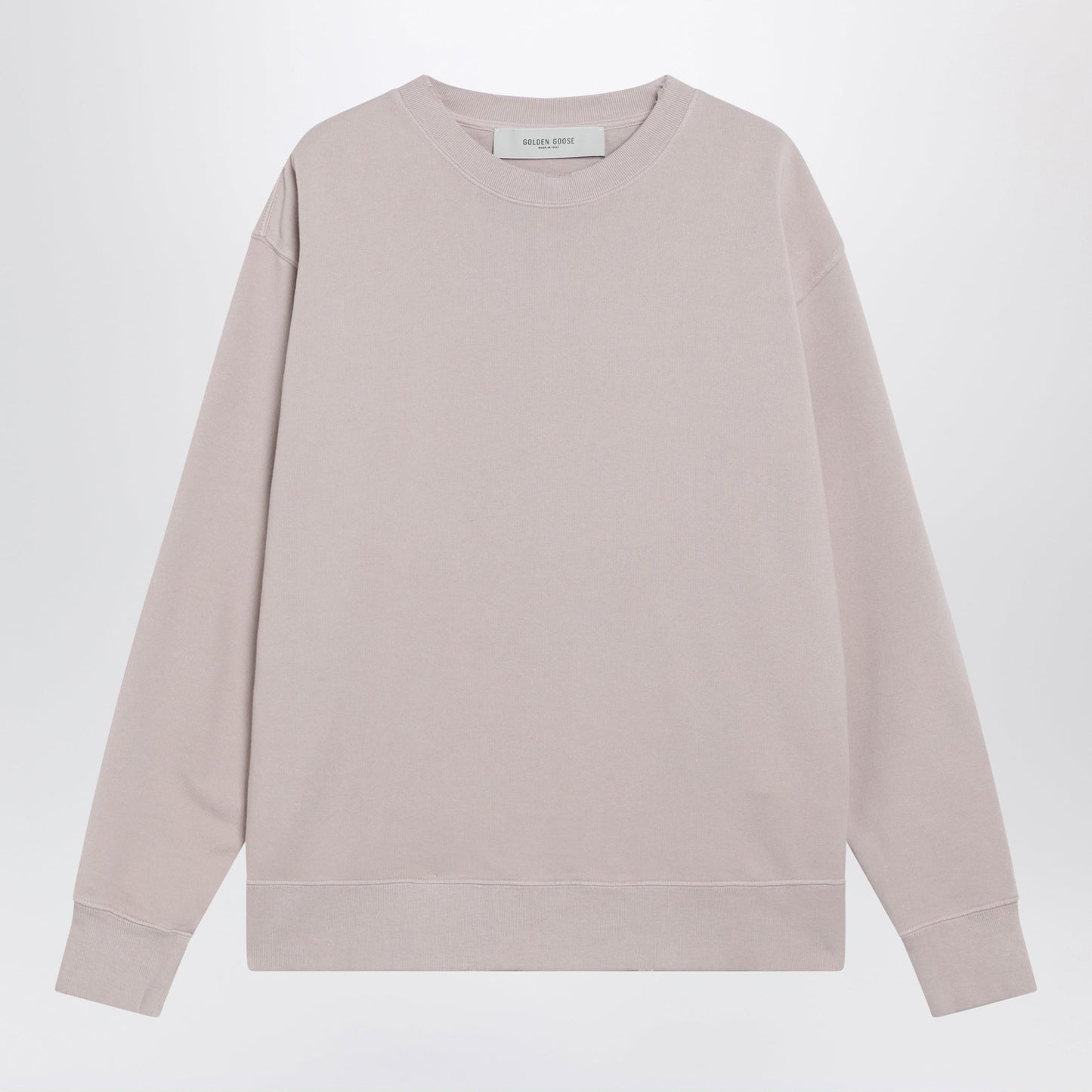 Golden Goose Pink Cotton Crewneck Sweatshirt Women GOLDEN GOOSE