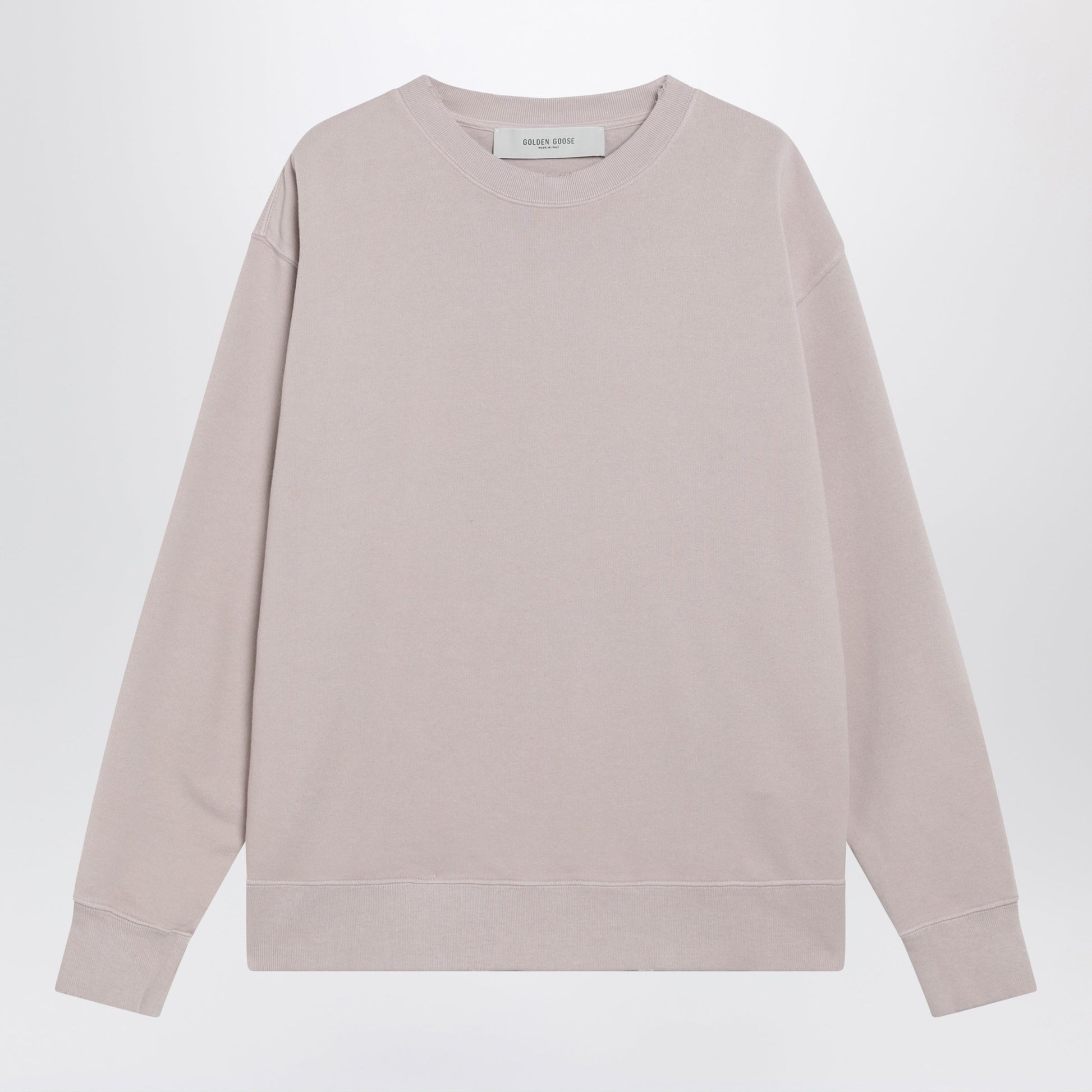 Golden Goose Pink Cotton Crewneck Sweatshirt Women GOLDEN GOOSE