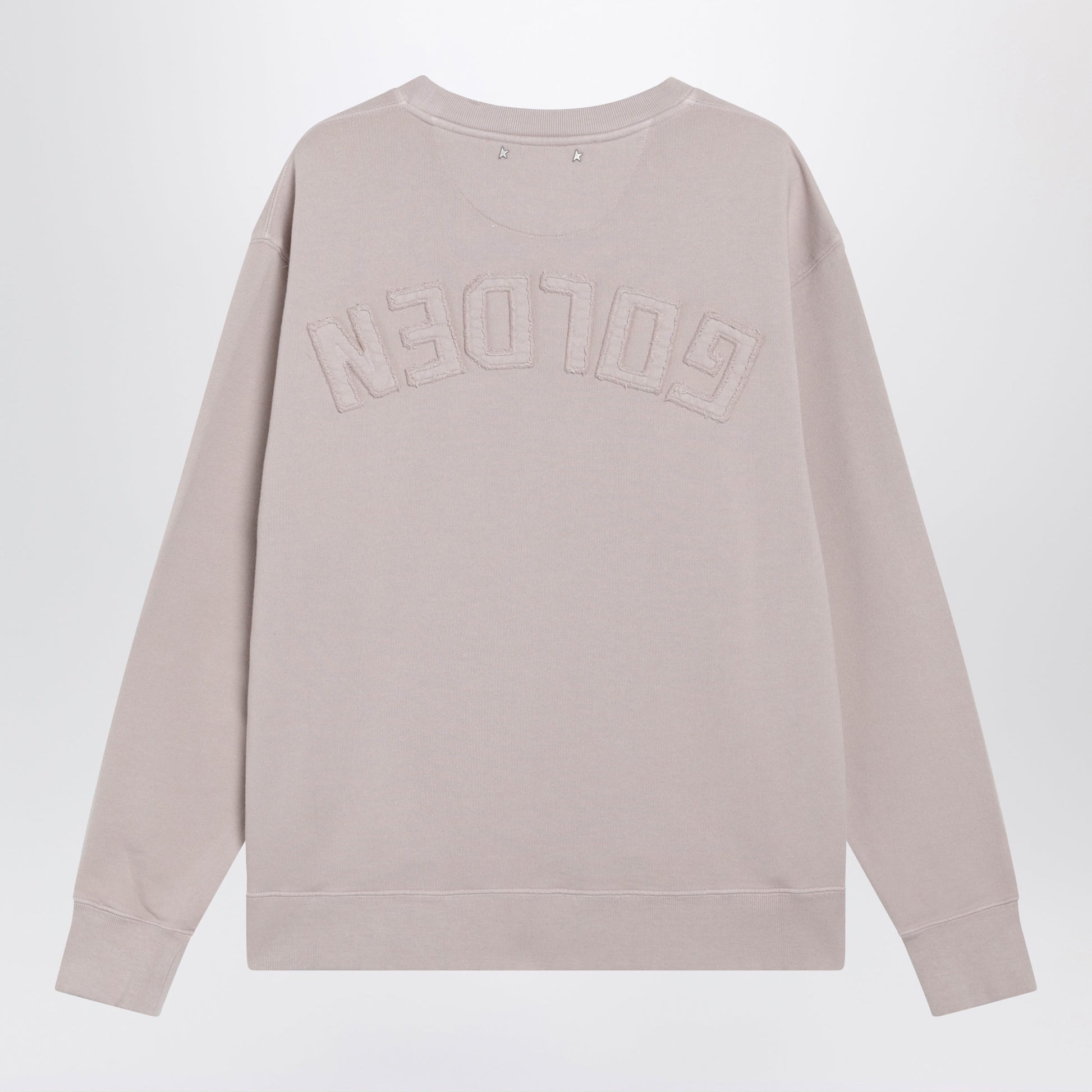 Golden Goose Pink Cotton Crewneck Sweatshirt Women GOLDEN GOOSE