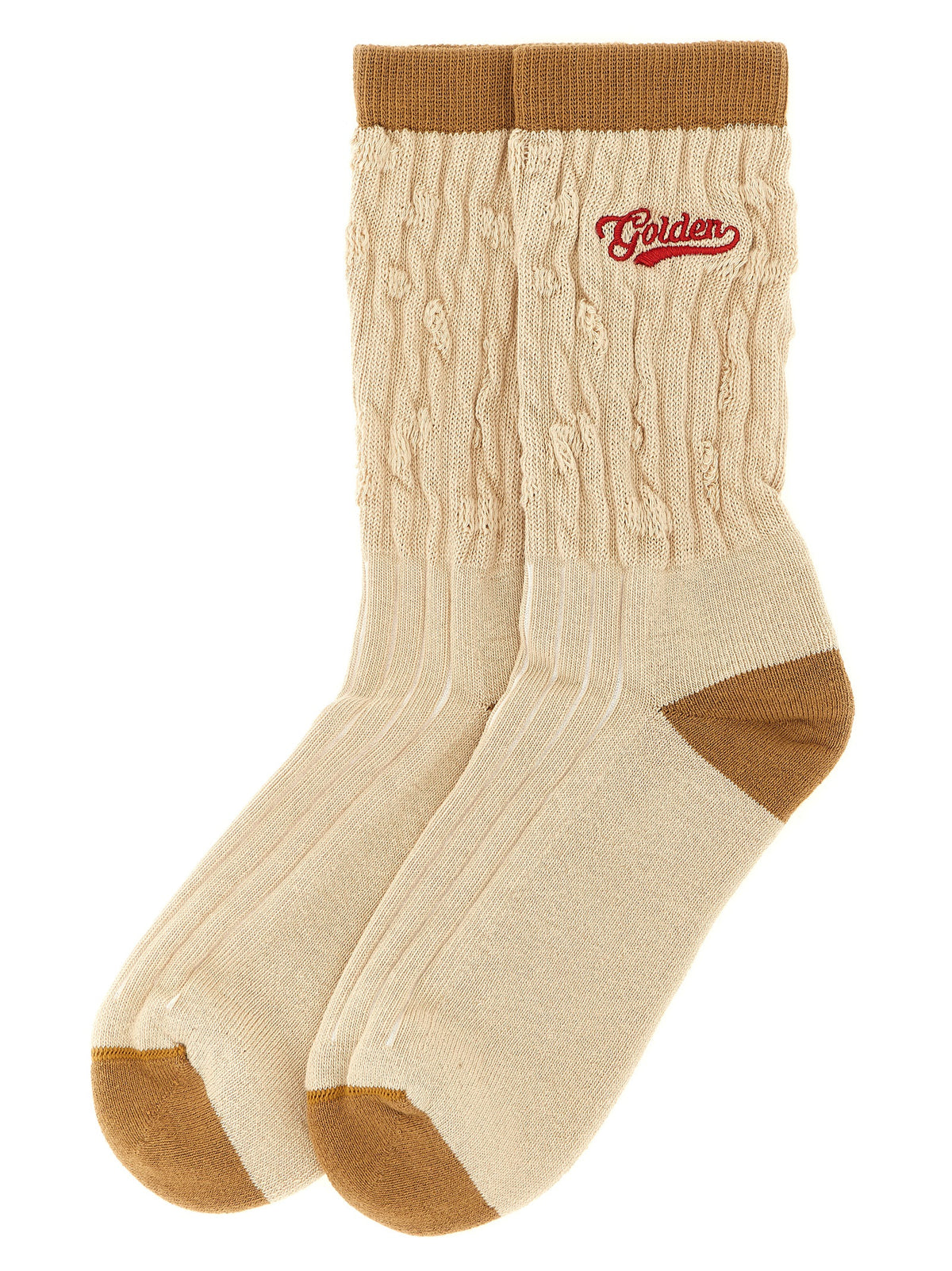 Golden Goose Women Braided Socks GOLDEN GOOSE