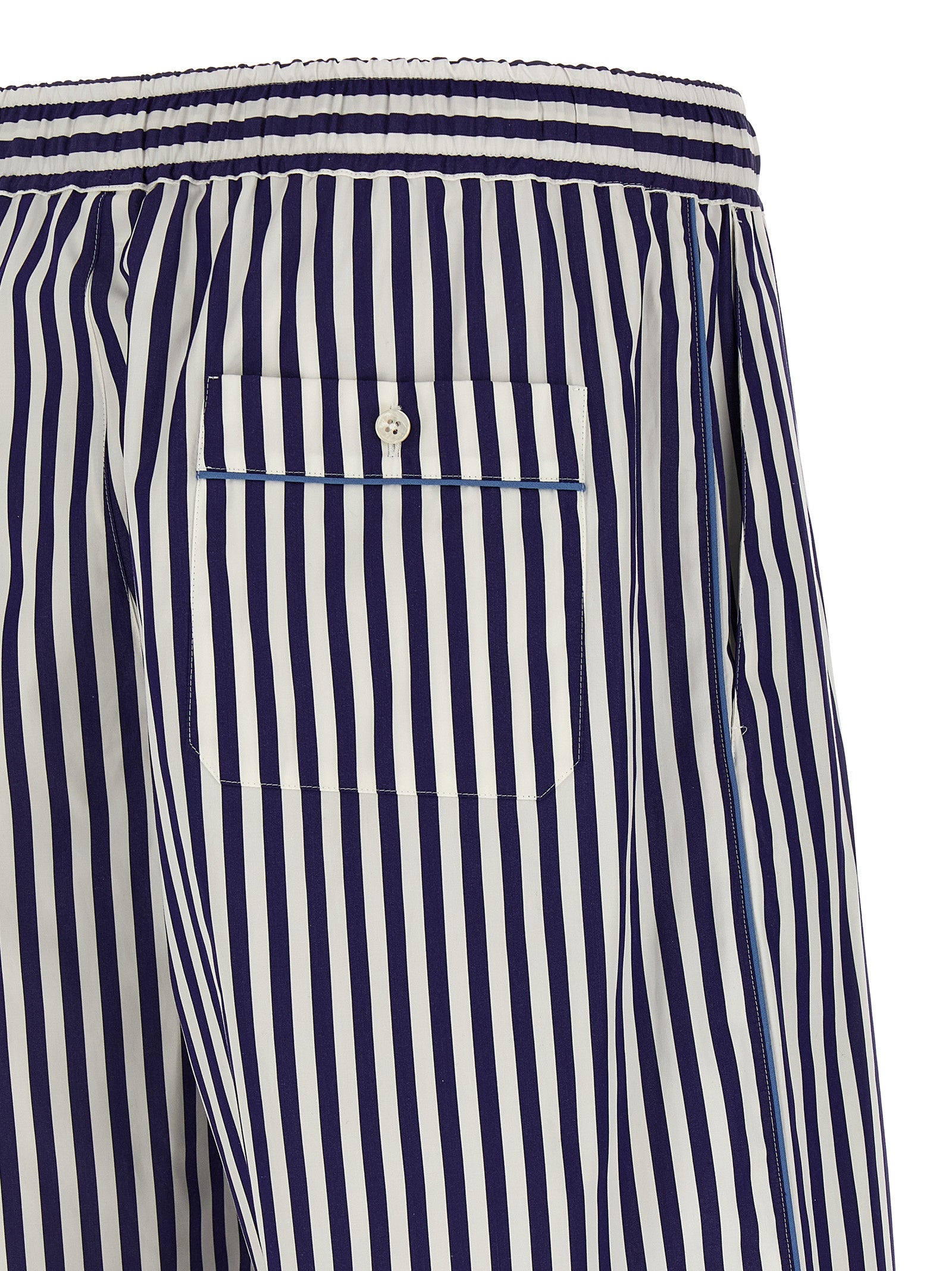 Dolce & Gabbana Men Striped Bermuda Shorts DOLCE & GABBANA