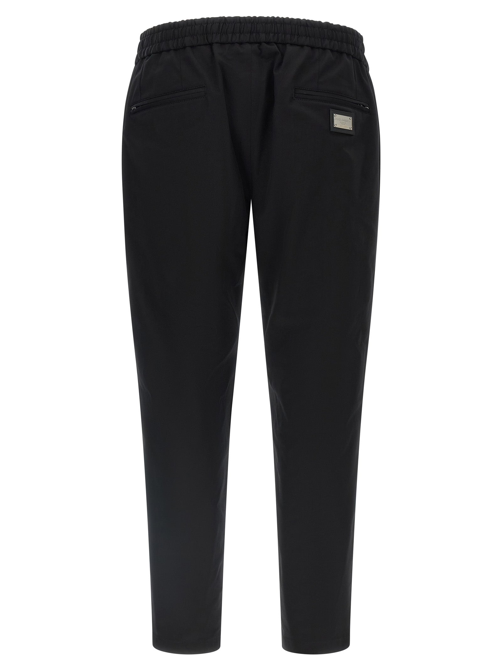 Dolce & Gabbana Men Logo Plaque Pants DOLCE & GABBANA