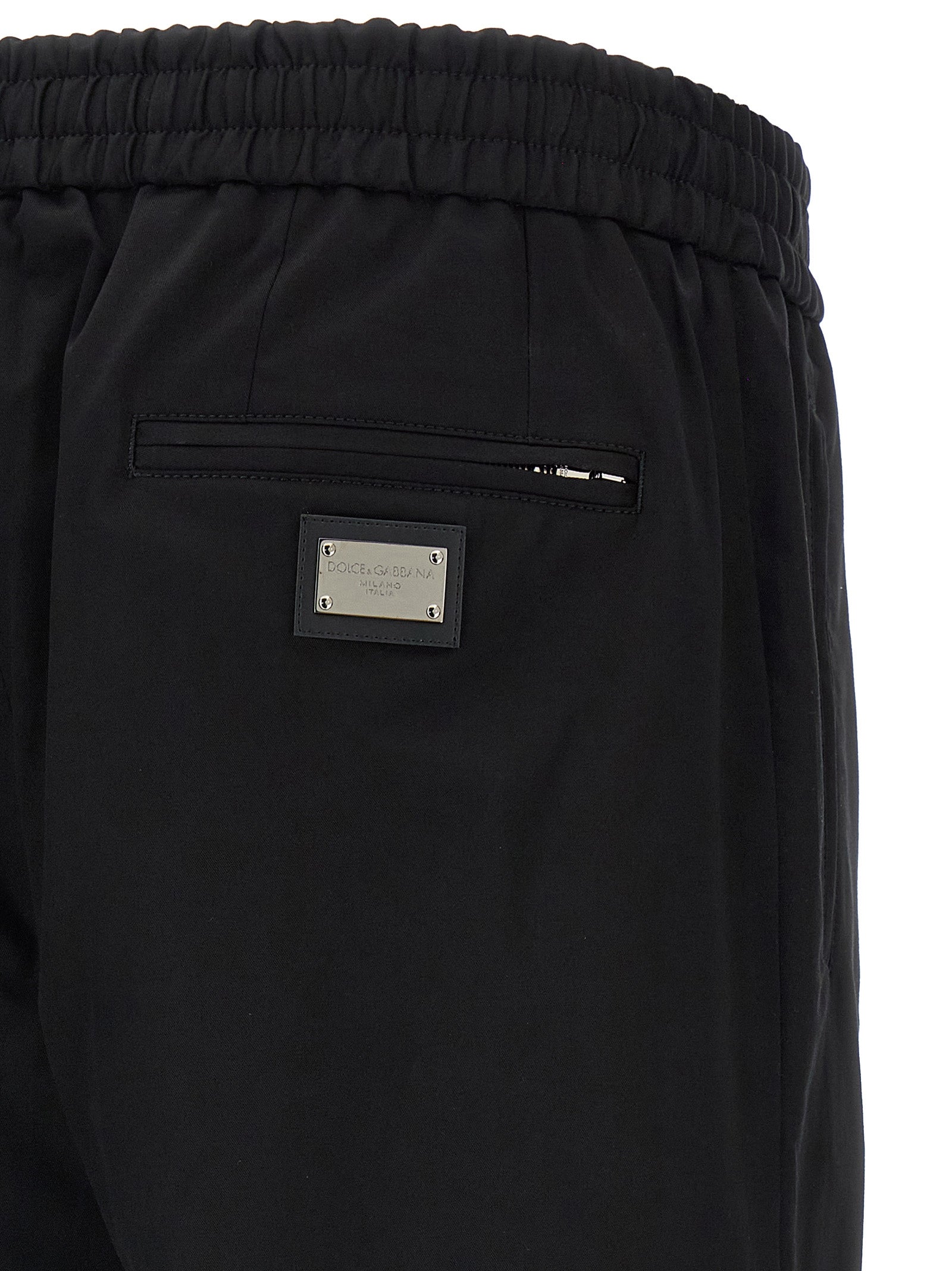Dolce & Gabbana Men Logo Plaque Pants DOLCE & GABBANA