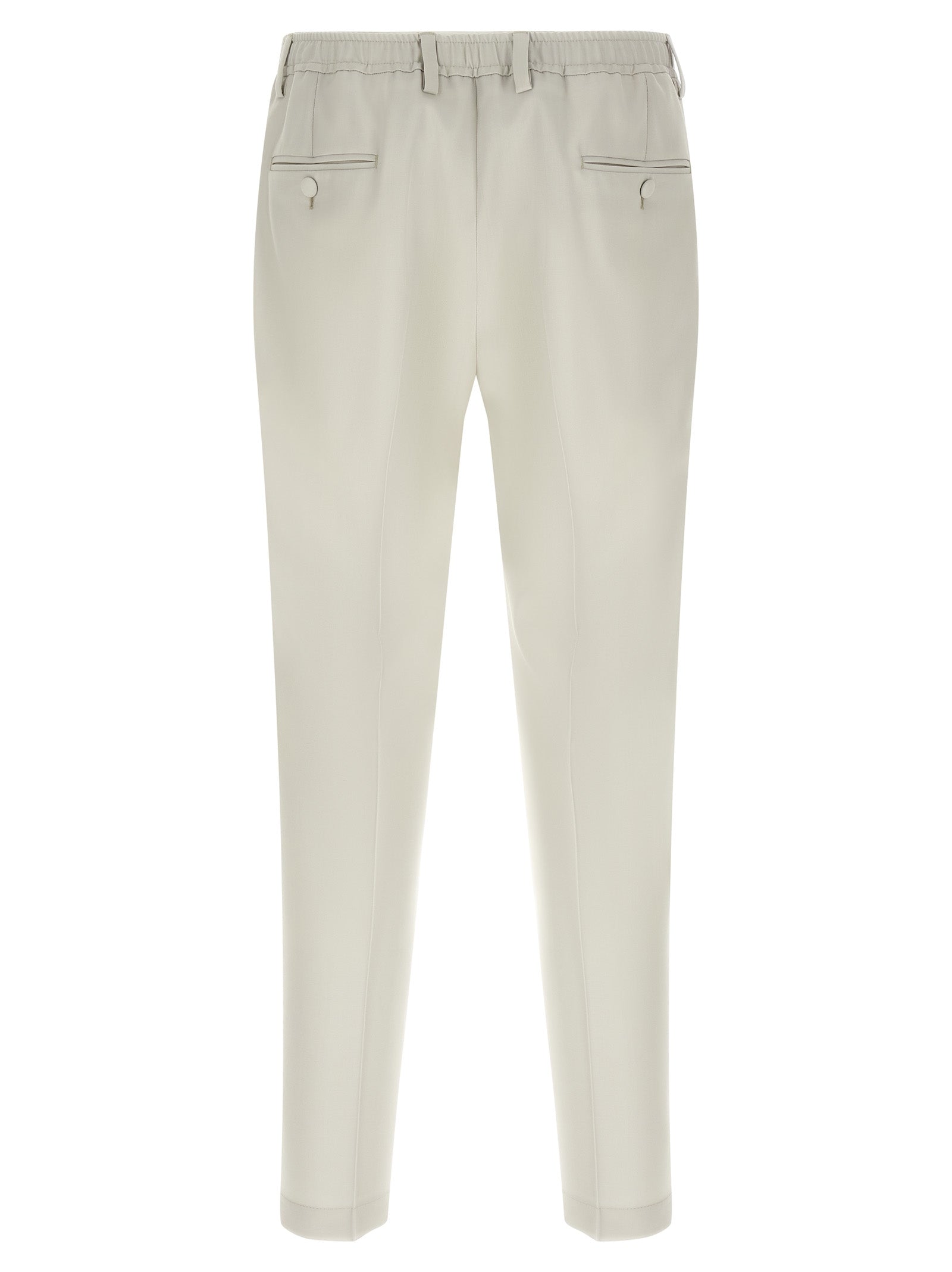 Dolce & Gabbana Men Poplin Wool Pants DOLCE & GABBANA