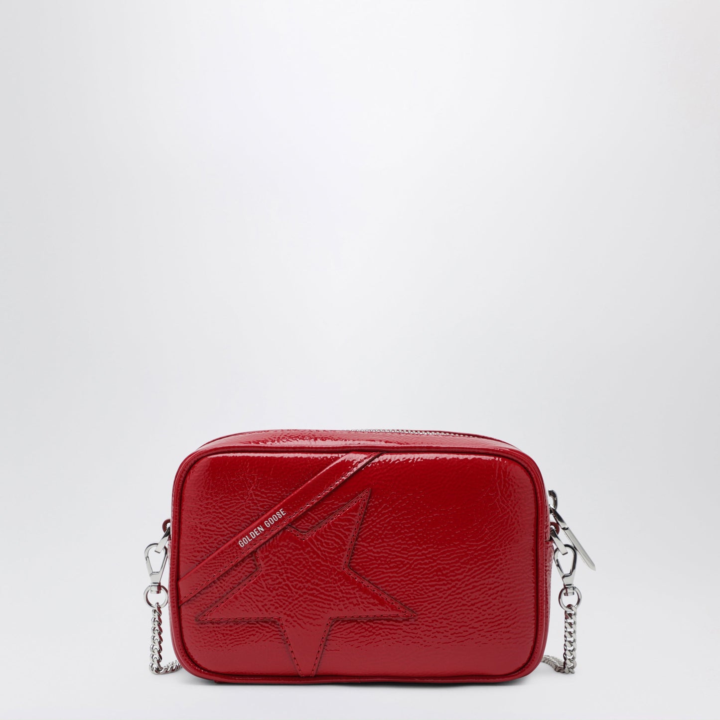 Golden Goose Mini Star Bag In Patent Leather Ruby Red Women GOLDEN GOOSE