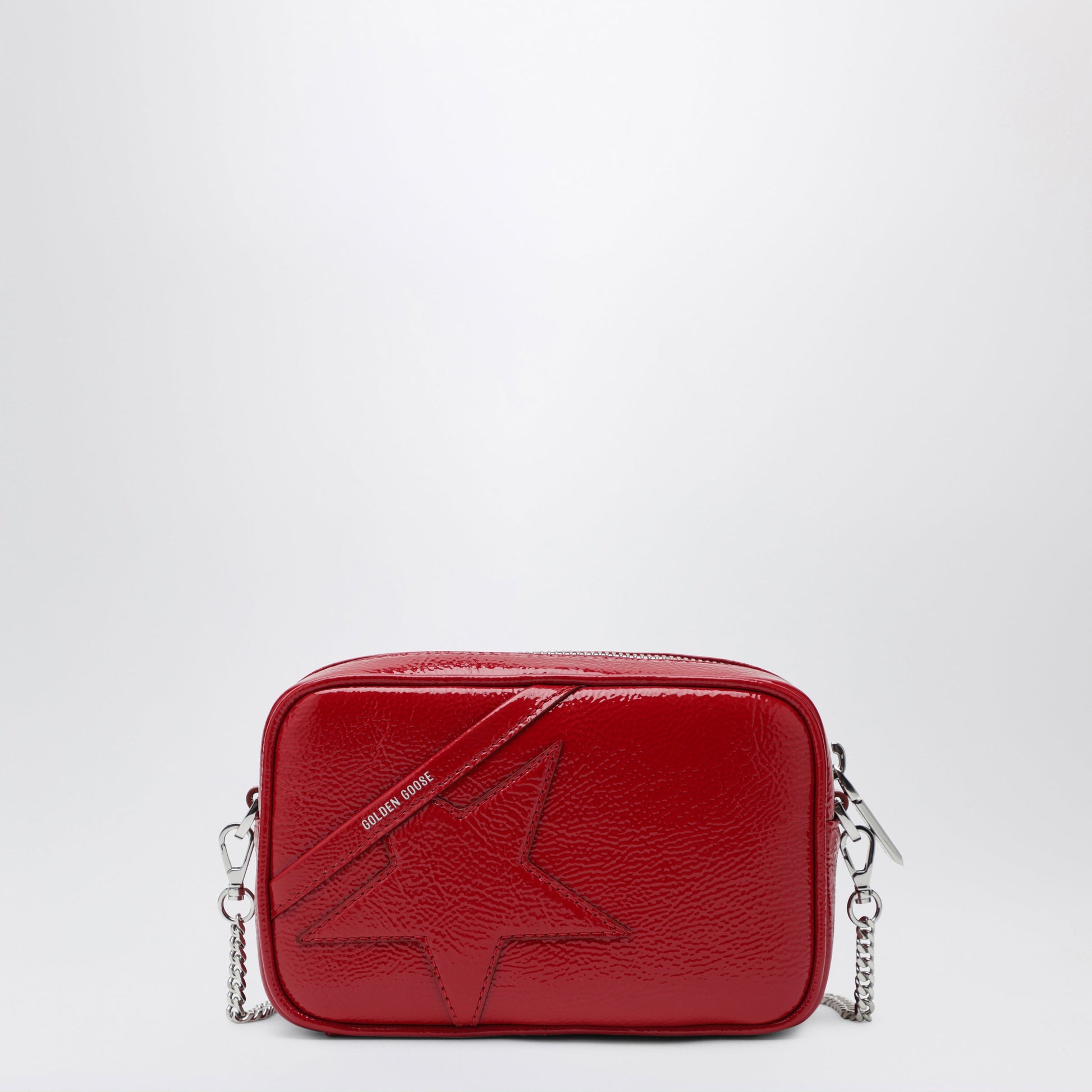 Golden Goose Mini Star Bag In Patent Leather Ruby Red Women GOLDEN GOOSE