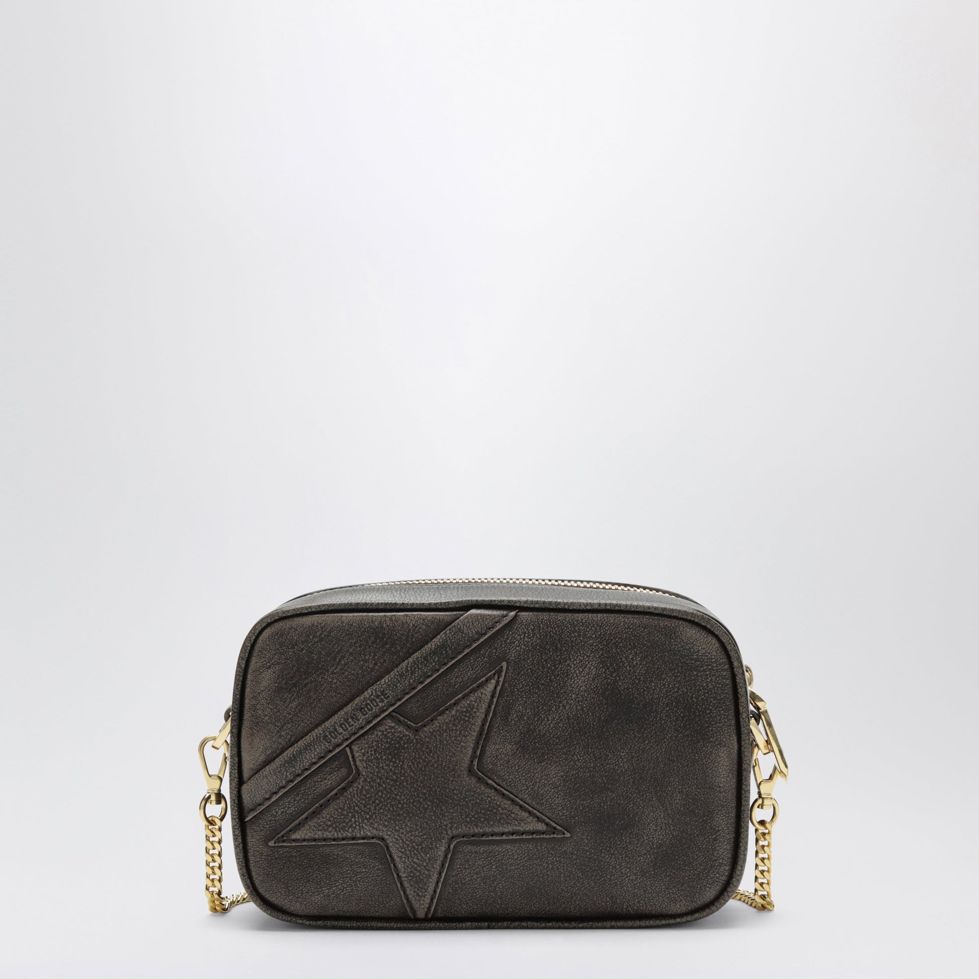 Golden Goose Mini Star Brown Leather Bag Women GOLDEN GOOSE