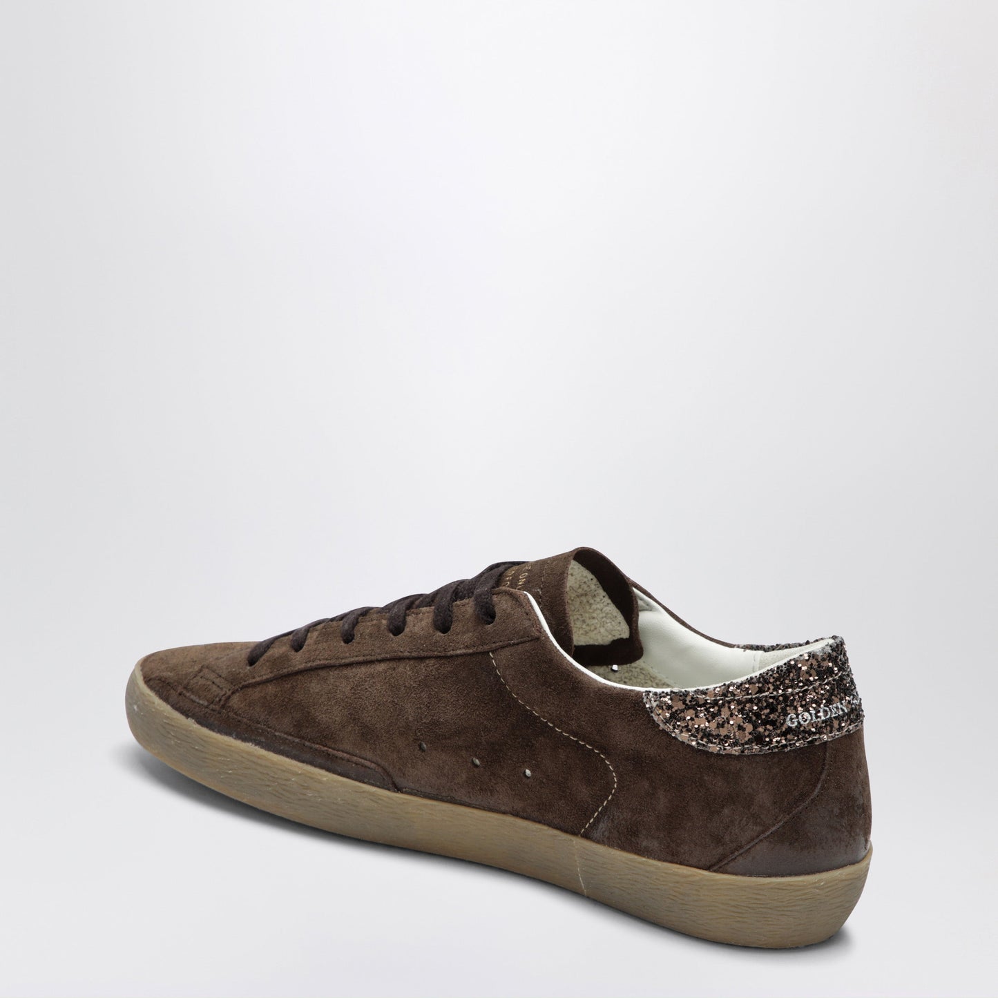 Golden Goose Super-Star Brown/Ochre Suede Sneakers Women GOLDEN GOOSE