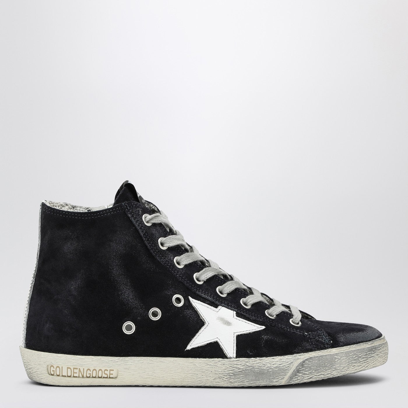 Golden Goose Francy Sneakers In Midnight Blue And White Women GOLDEN GOOSE