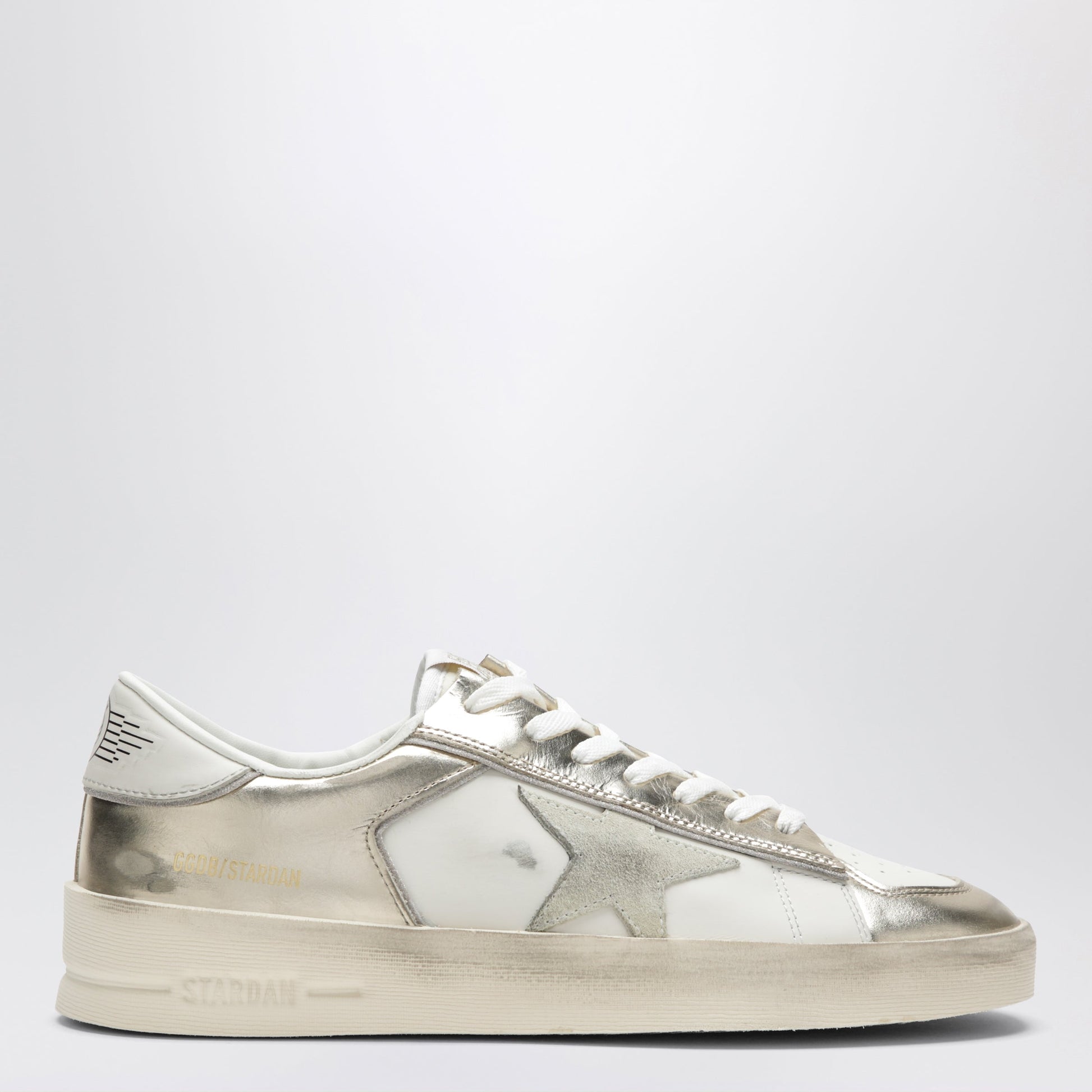 Golden Goose Sneakers Ball Star Platinum/Milk/Beige Women GOLDEN GOOSE