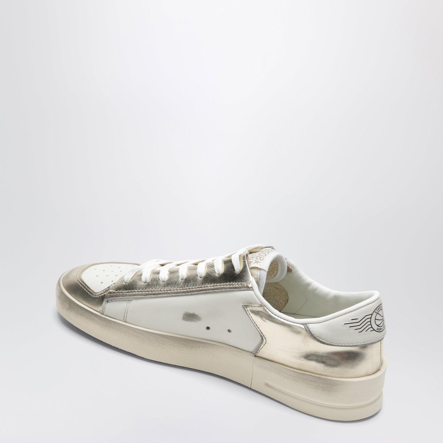 Golden Goose Sneakers Ball Star Platinum/Milk/Beige Women GOLDEN GOOSE