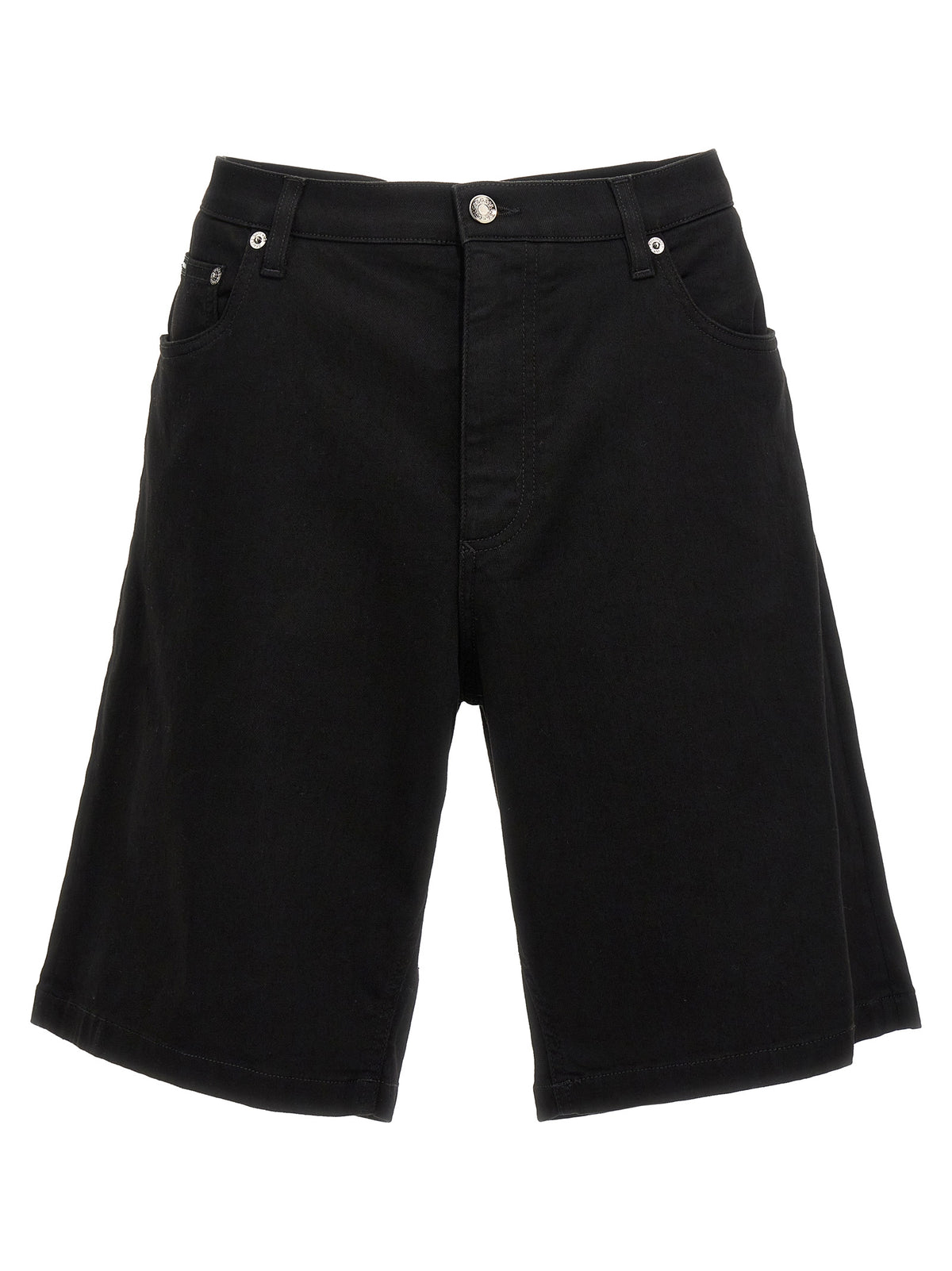 Dolce&Gabbana Men Stretch Denim Bermuda Shorts DOLCE & GABBANA