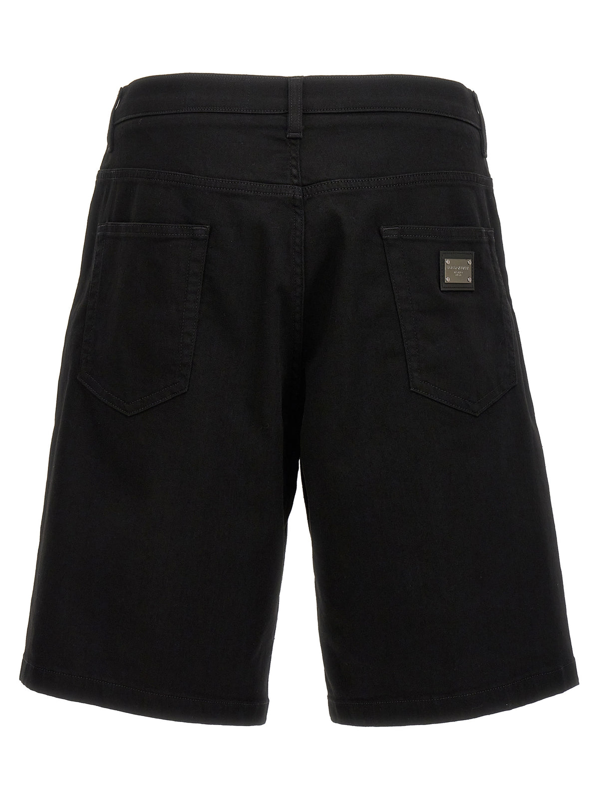Dolce&Gabbana Men Stretch Denim Bermuda Shorts DOLCE & GABBANA