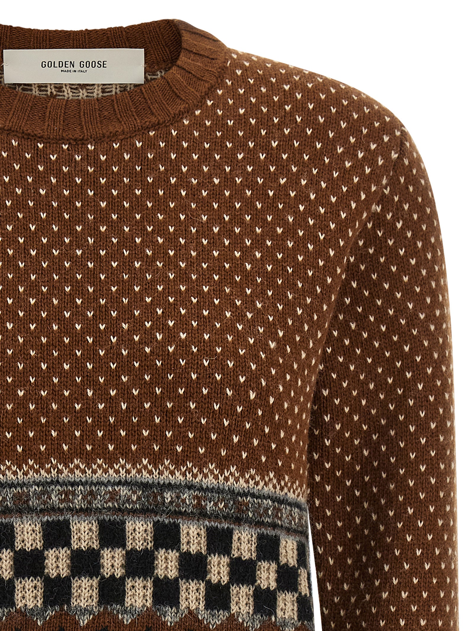 Golden Goose Women 'Journey' Jacquard Sweater GOLDEN GOOSE