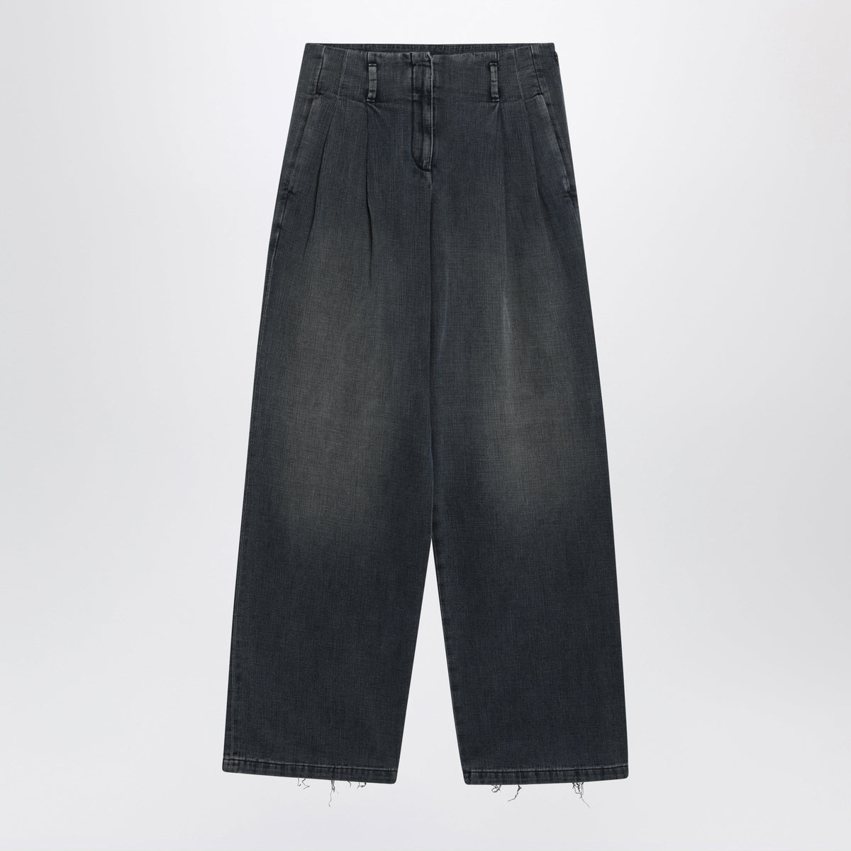 Golden Goose Blue Cotton Trousers Women GOLDEN GOOSE