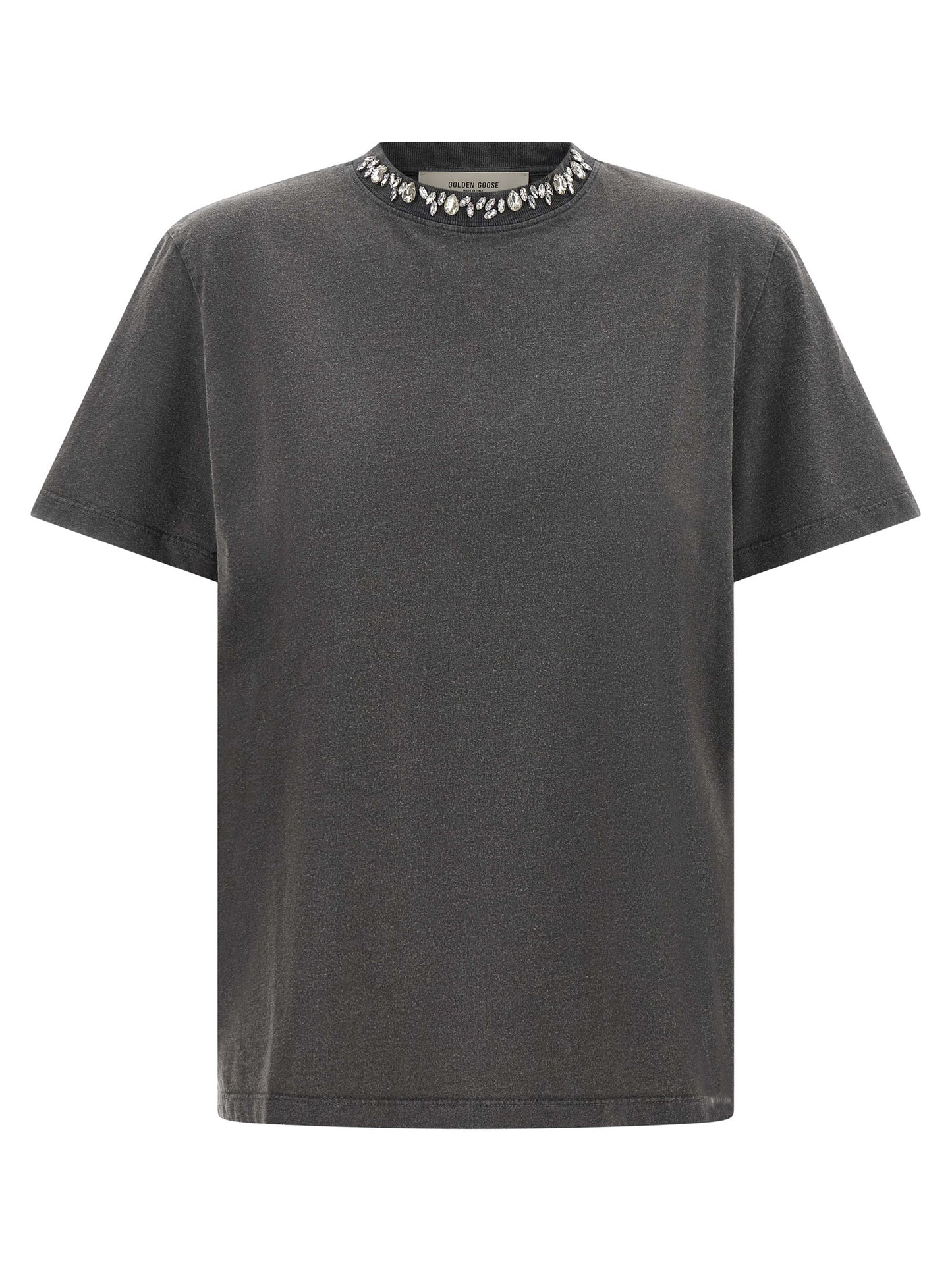 Golden Goose Women Cabochon Crystal T-Shirt GOLDEN GOOSE