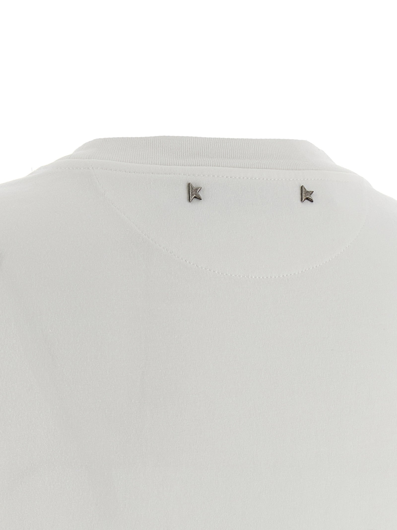 Golden Goose Women Crystal Crew Neck T-Shirt GOLDEN GOOSE