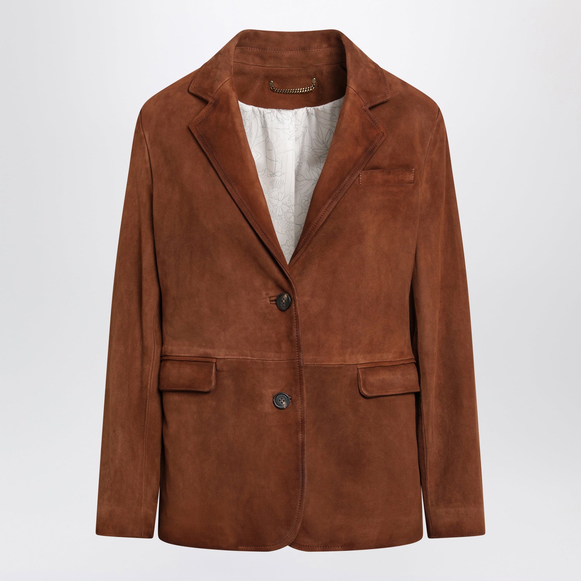 Golden Goose Robyn Suede Sheepskin Blazer In Cambridge Brown Women GOLDEN GOOSE