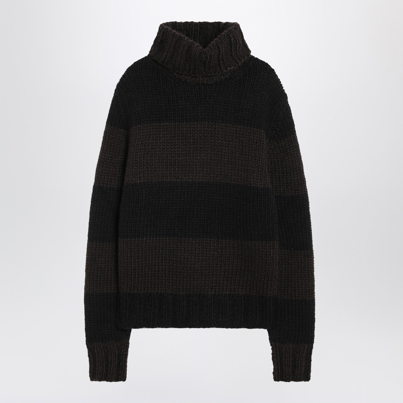 Dolce&Gabbana Striped Wool-Blend Turtleneck Sweater Men DOLCE & GABBANA