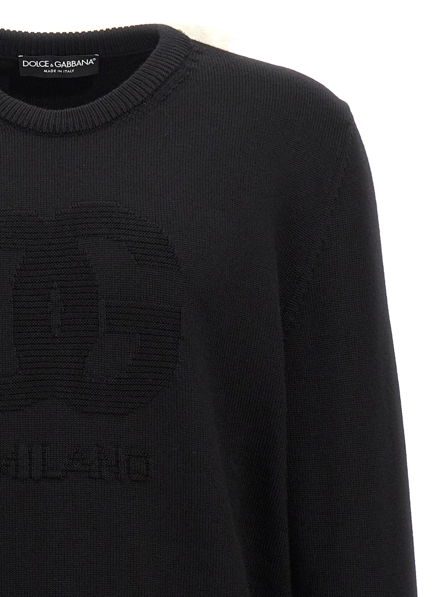 Dolce & Gabbana Men 'Dg' Intarsia Sweater DOLCE & GABBANA