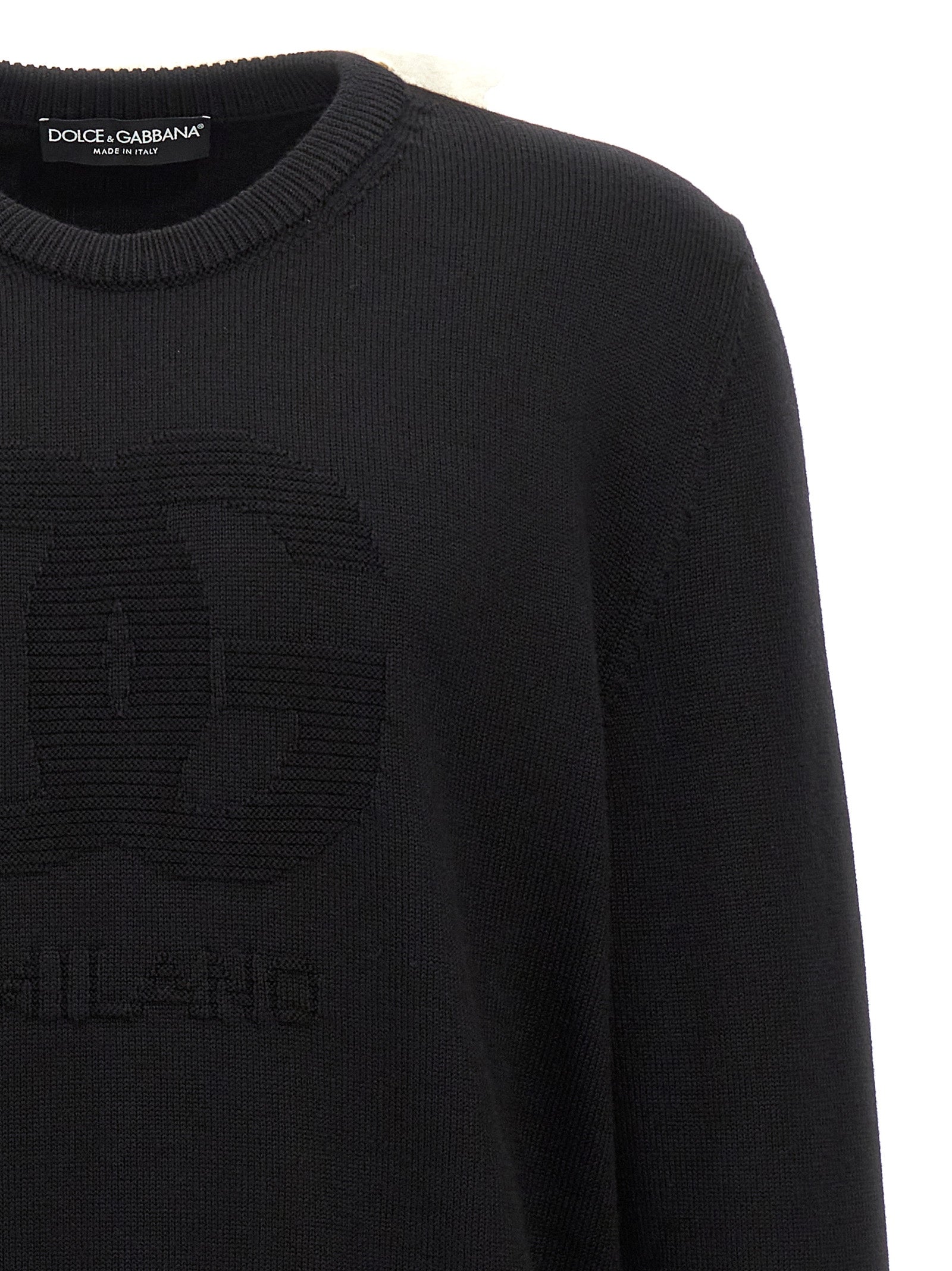 Dolce & Gabbana Men 'Dg' Intarsia Sweater DOLCE & GABBANA