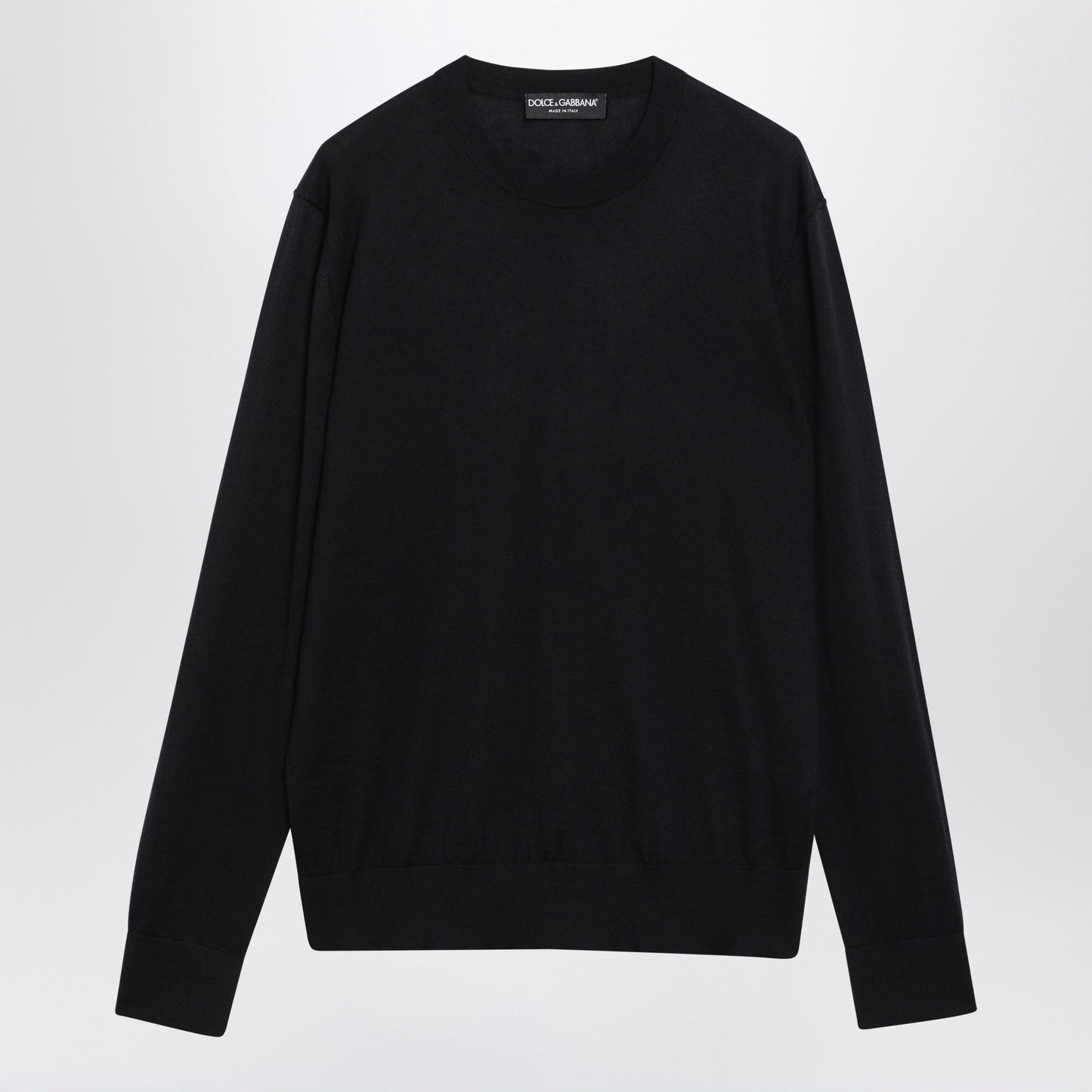 Dolce&Gabbana Green Cashmere Crew-Neck Sweater Men DOLCE & GABBANA