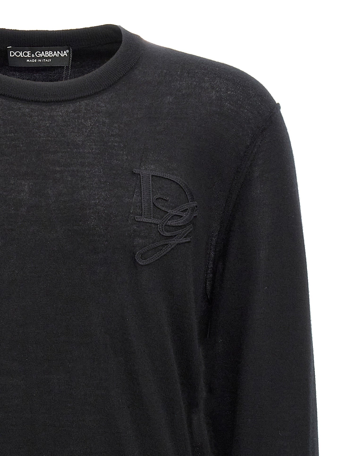 Dolce & Gabbana Men Logo Embroidery Sweater DOLCE & GABBANA