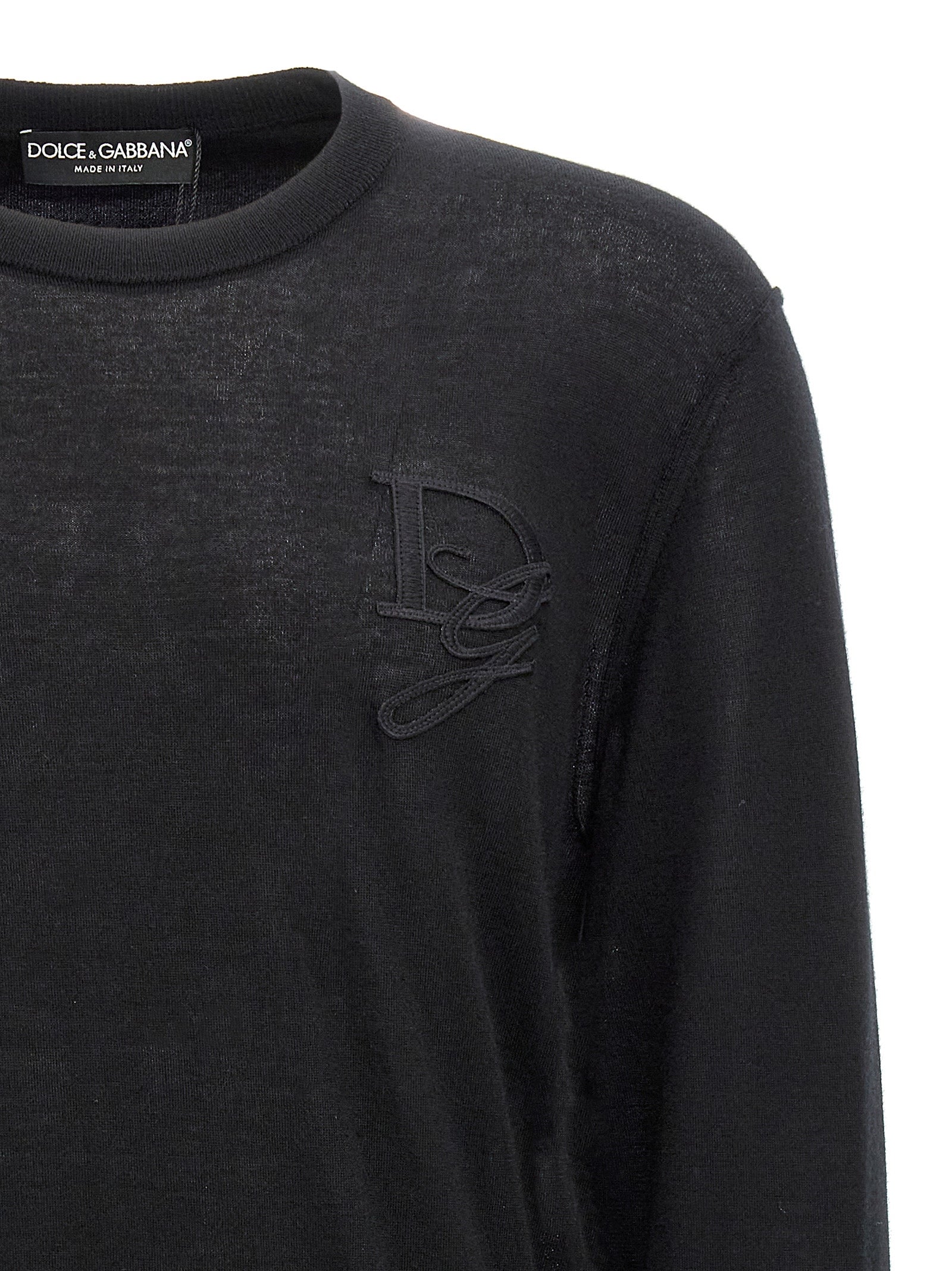 Dolce & Gabbana Men Logo Embroidery Sweater DOLCE & GABBANA