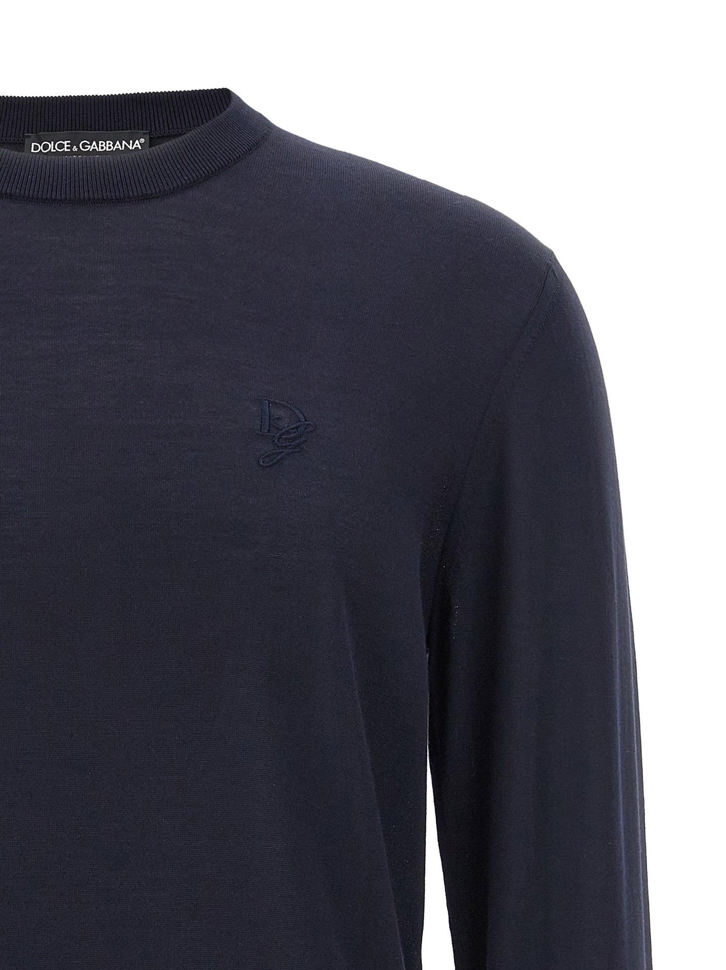 Dolce & Gabbana Men Logo Embroidery Sweater DOLCE & GABBANA