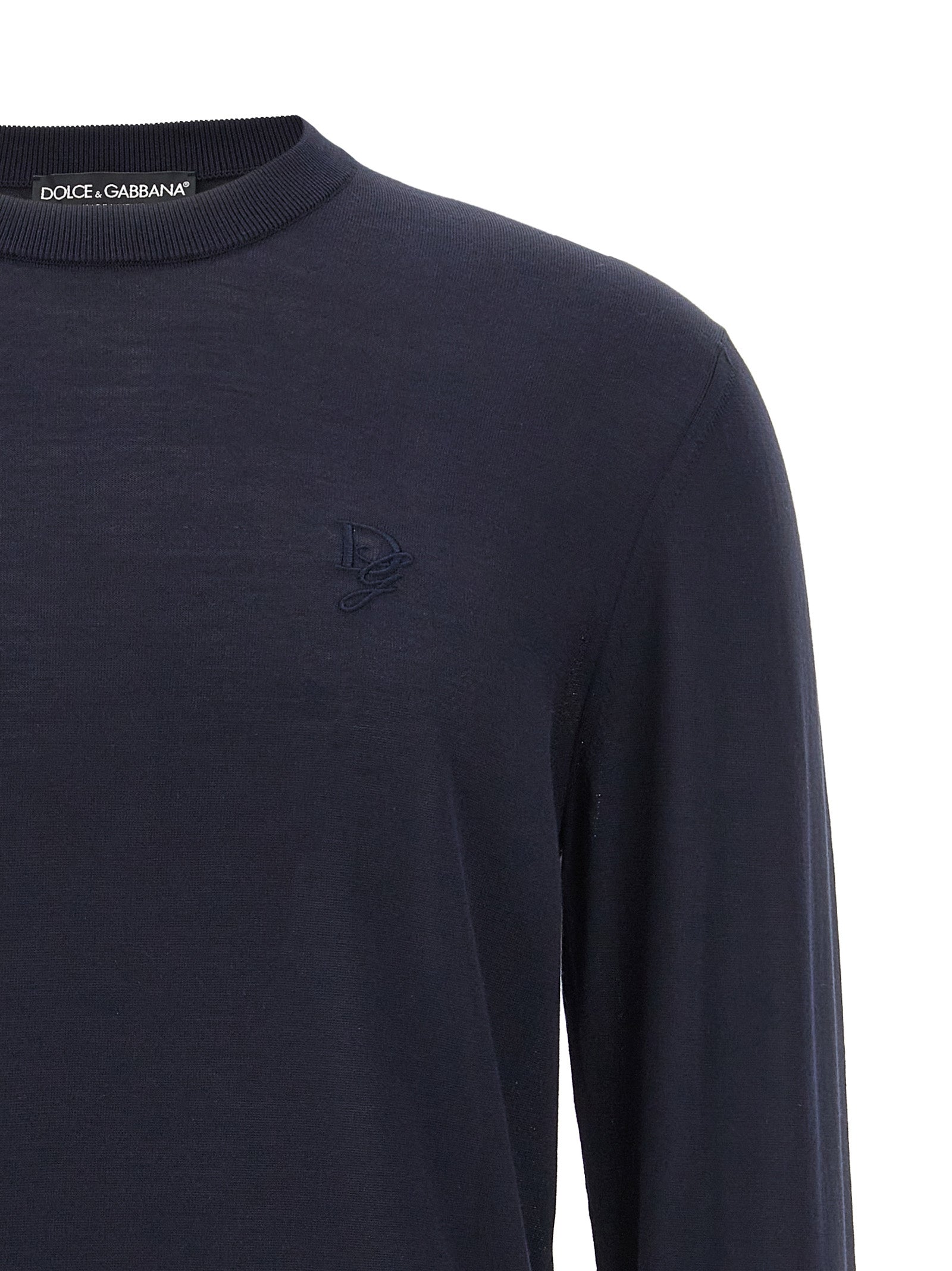 Dolce & Gabbana Men Logo Embroidery Sweater DOLCE & GABBANA