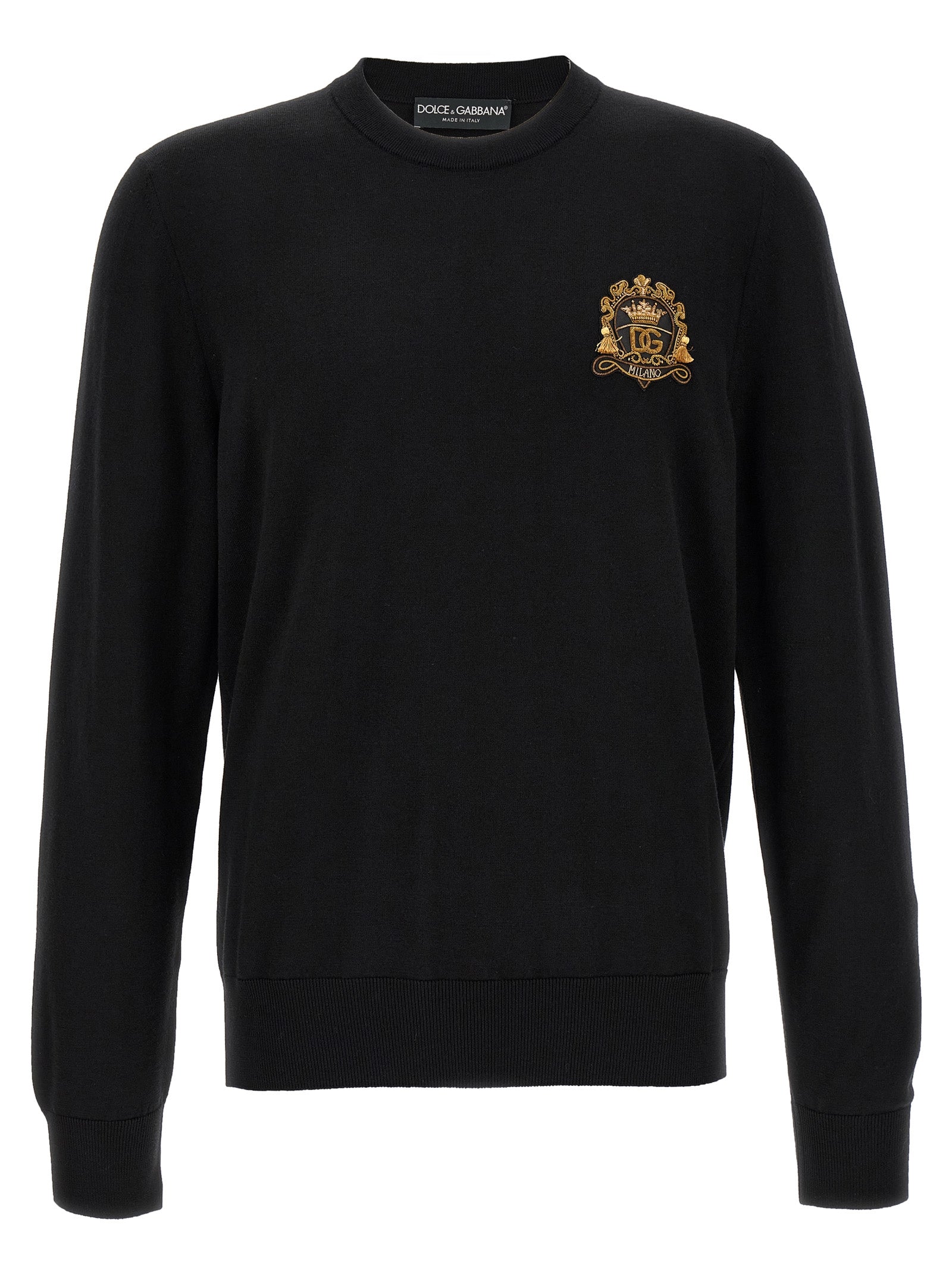 Dolce & Gabbana Men Coat Of Arms Sweater DOLCE & GABBANA