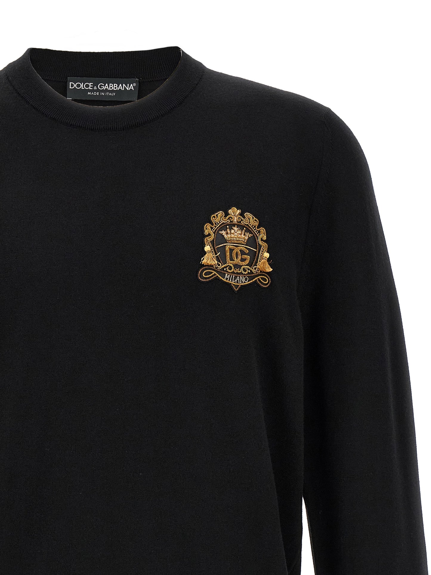 Dolce & Gabbana Men Coat Of Arms Sweater DOLCE & GABBANA