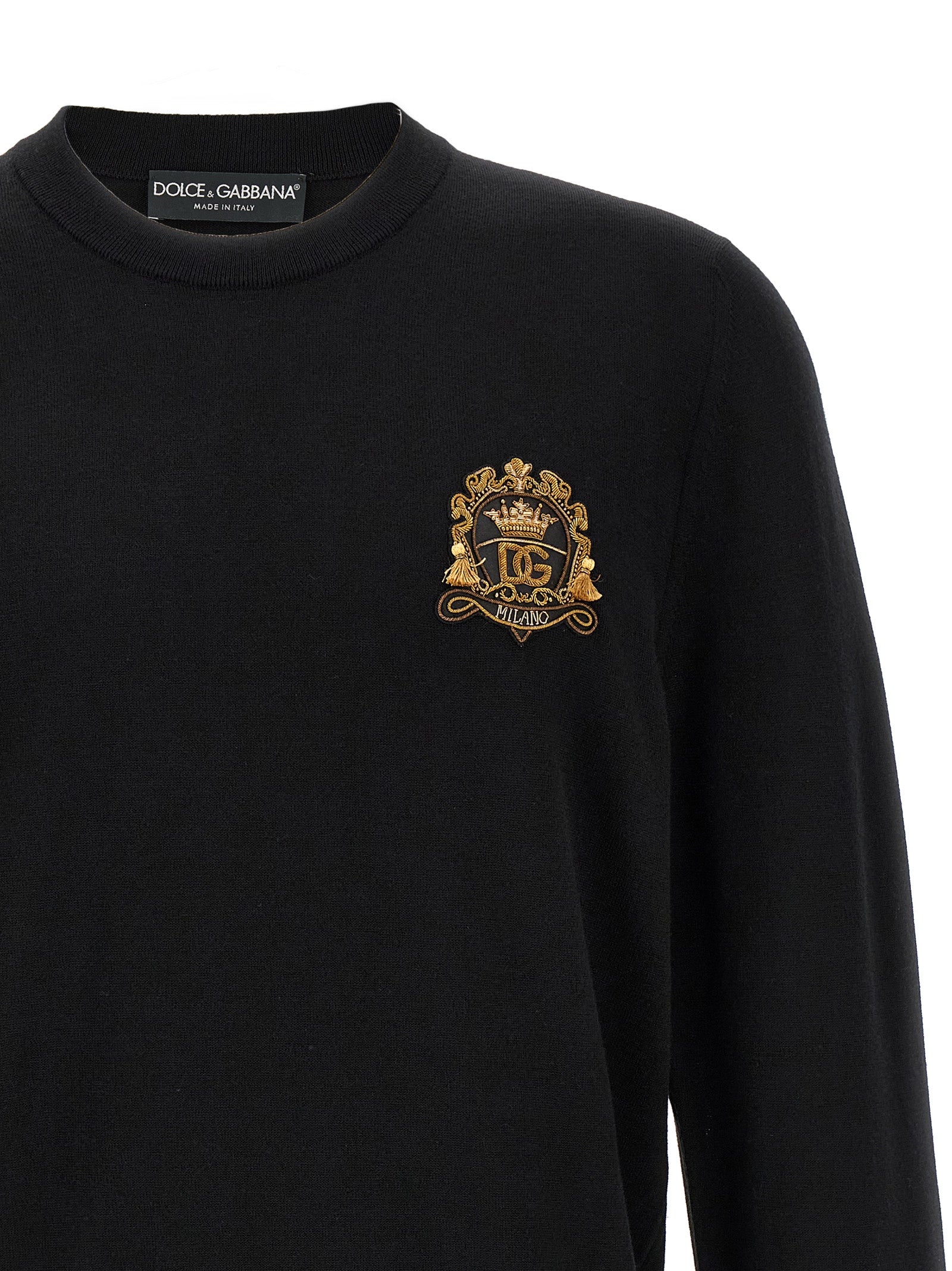 Dolce & Gabbana Men Coat Of Arms Sweater DOLCE & GABBANA