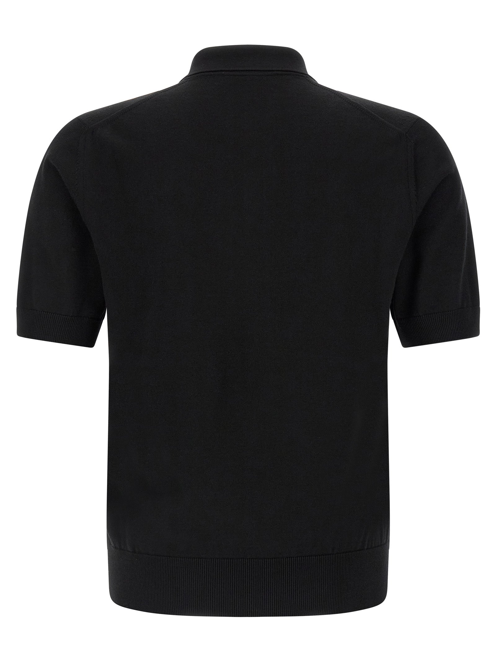 Dolce & Gabbana Men Heraldic Patch Polo Shirt DOLCE & GABBANA