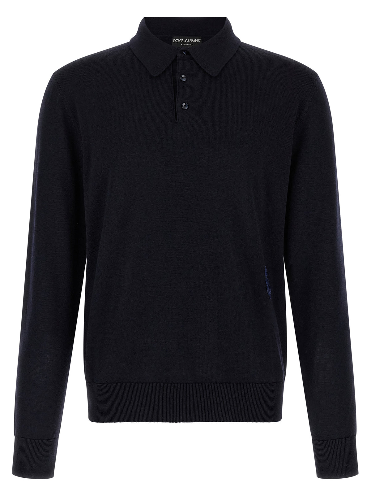 Dolce & Gabbana Men Virgin Wool Polo Shirt DOLCE & GABBANA