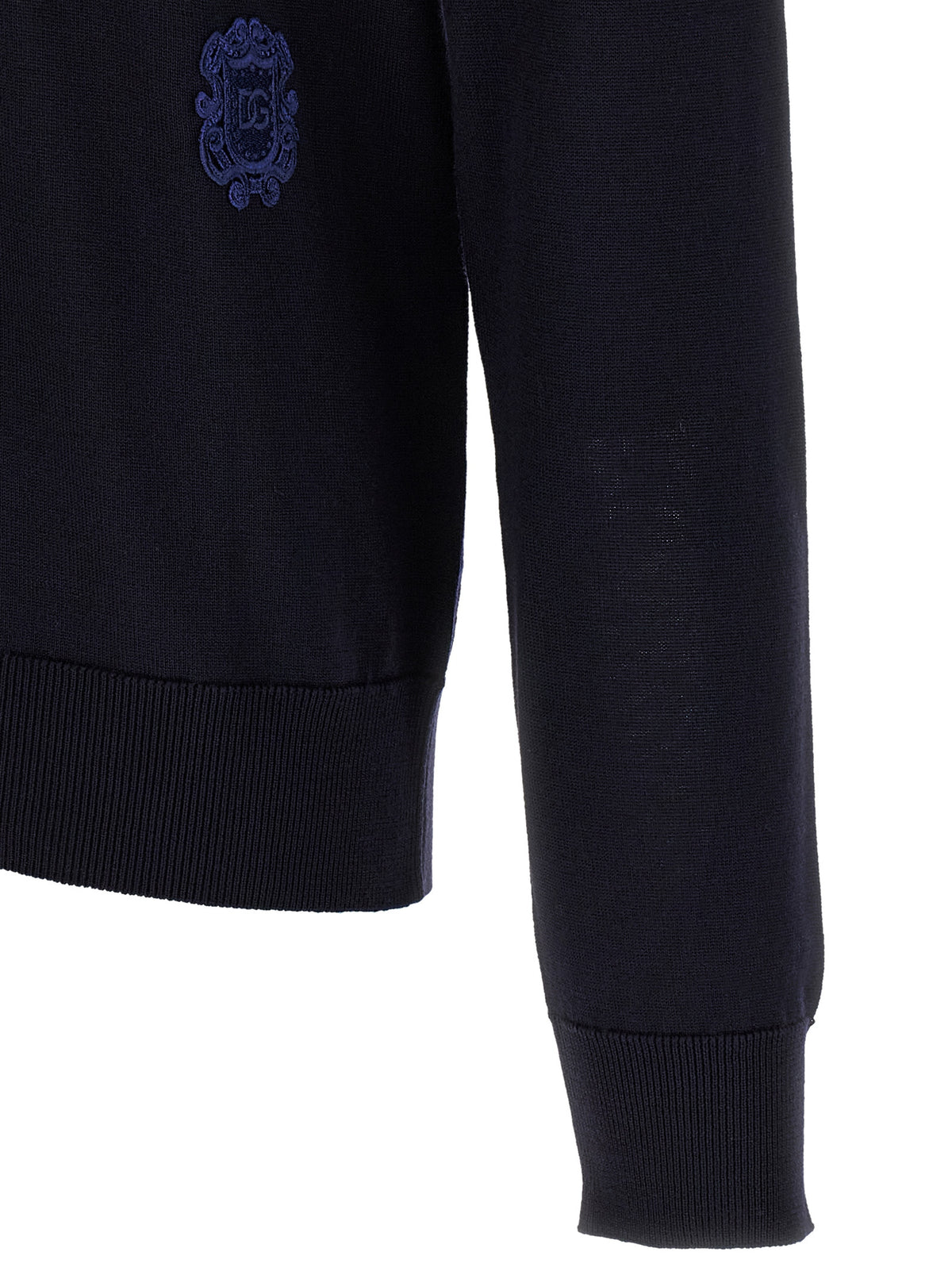 Dolce & Gabbana Men Virgin Wool Polo Shirt DOLCE & GABBANA