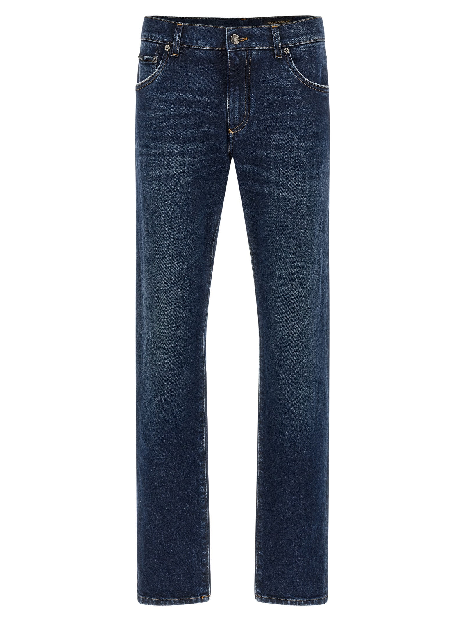 Dolce & Gabbana Men Logo Plaque Jeans DOLCE & GABBANA
