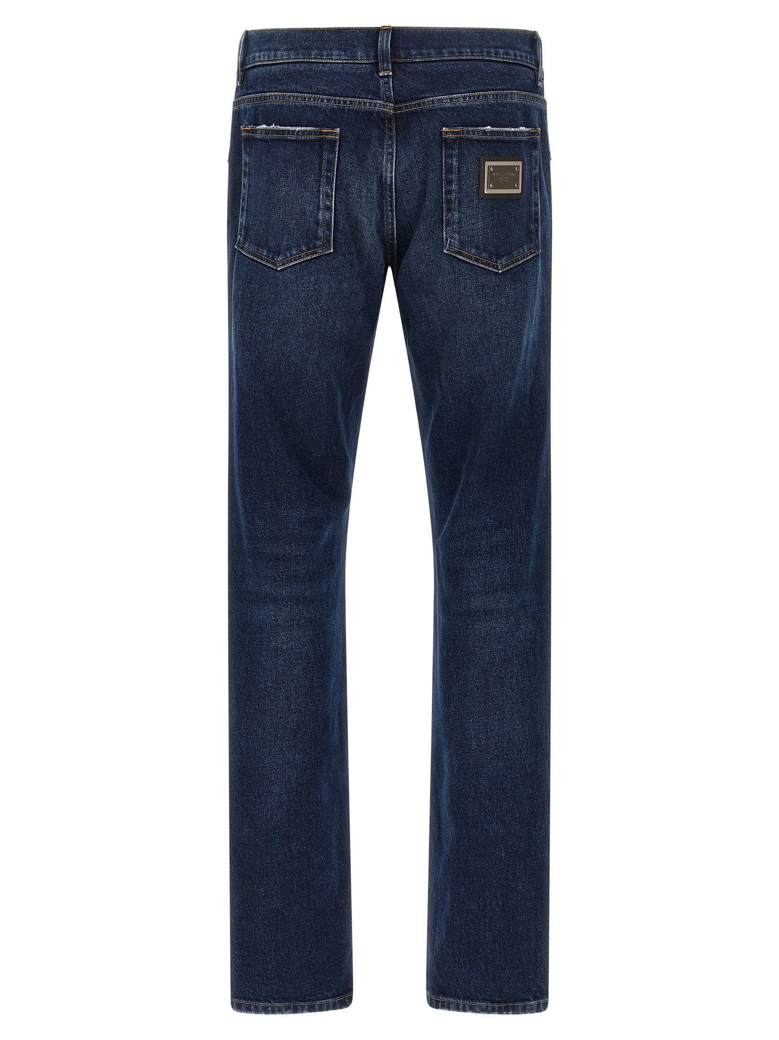 Dolce & Gabbana Men Logo Plaque Jeans DOLCE & GABBANA