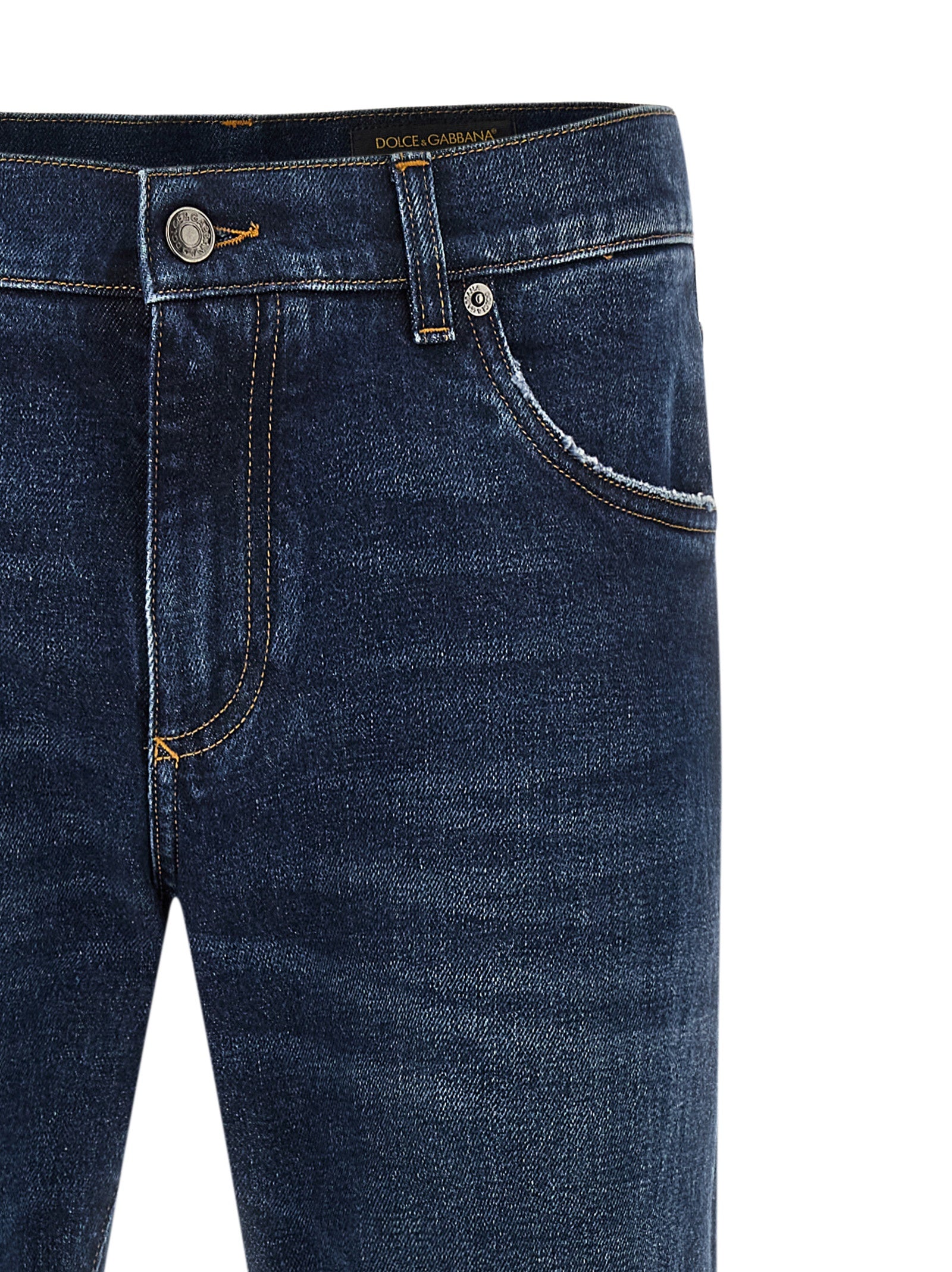 Dolce & Gabbana Men Logo Plaque Jeans DOLCE & GABBANA