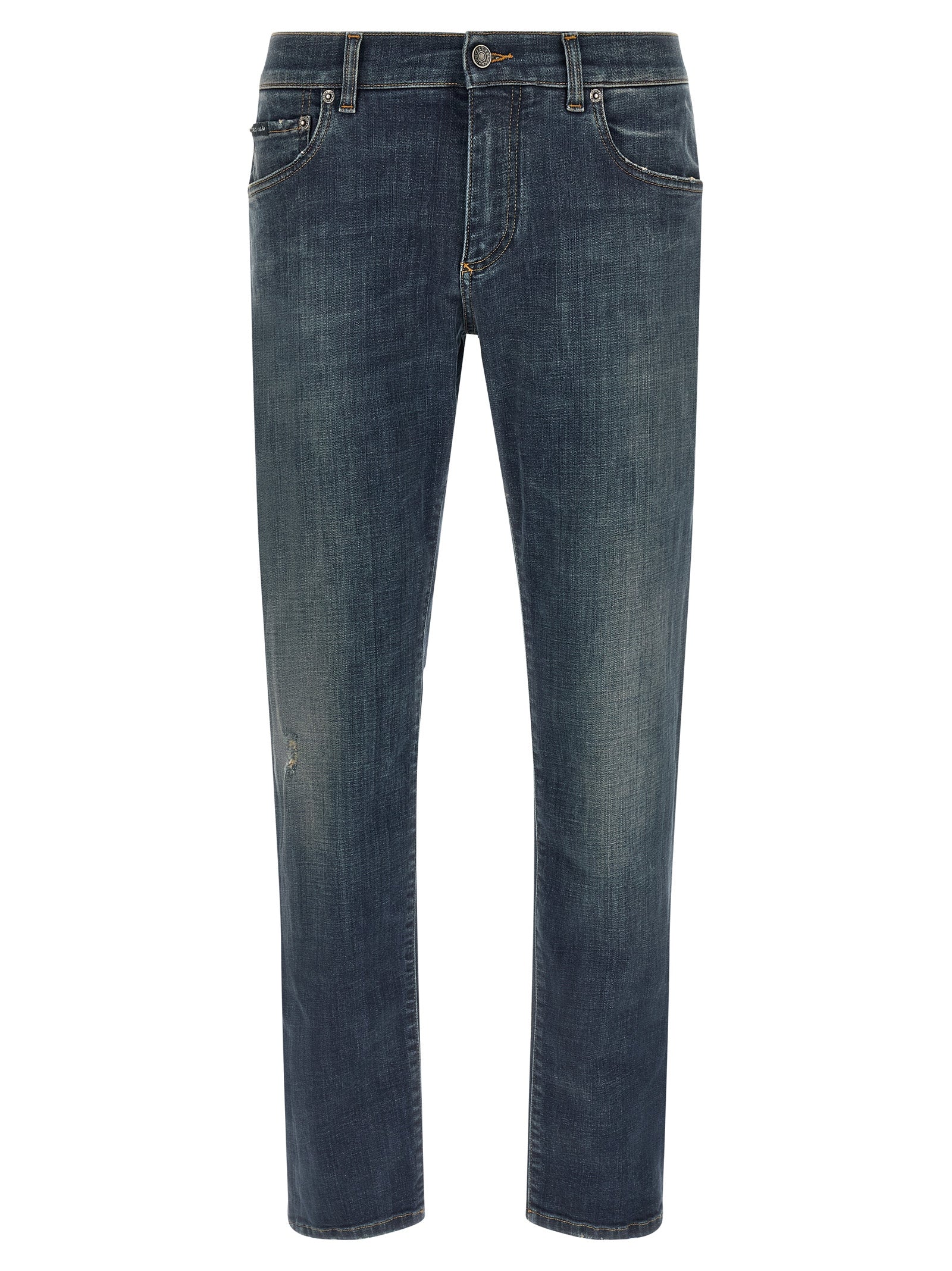 Dolce & Gabbana Men Used Effect Jeans DOLCE & GABBANA