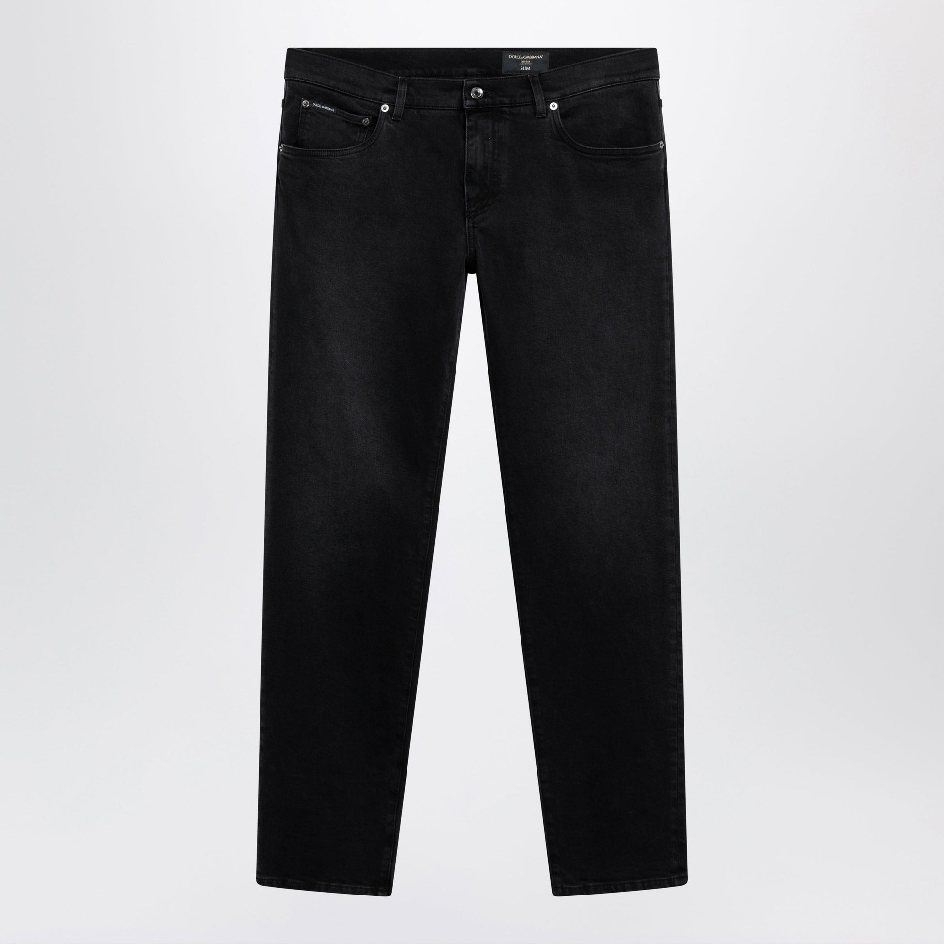 Dolce&Gabbana Stretch Jeans In Grey Denim Men DOLCE & GABBANA